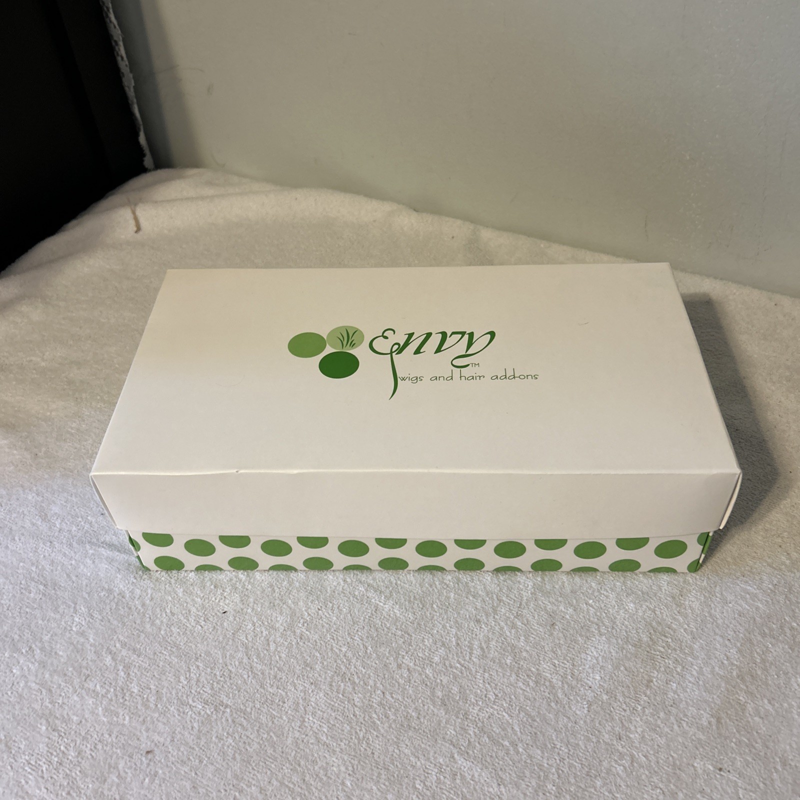 Envy “Kris” Wigs and Hair Add-ons. Pre-owned. Original Box & Care Instructions