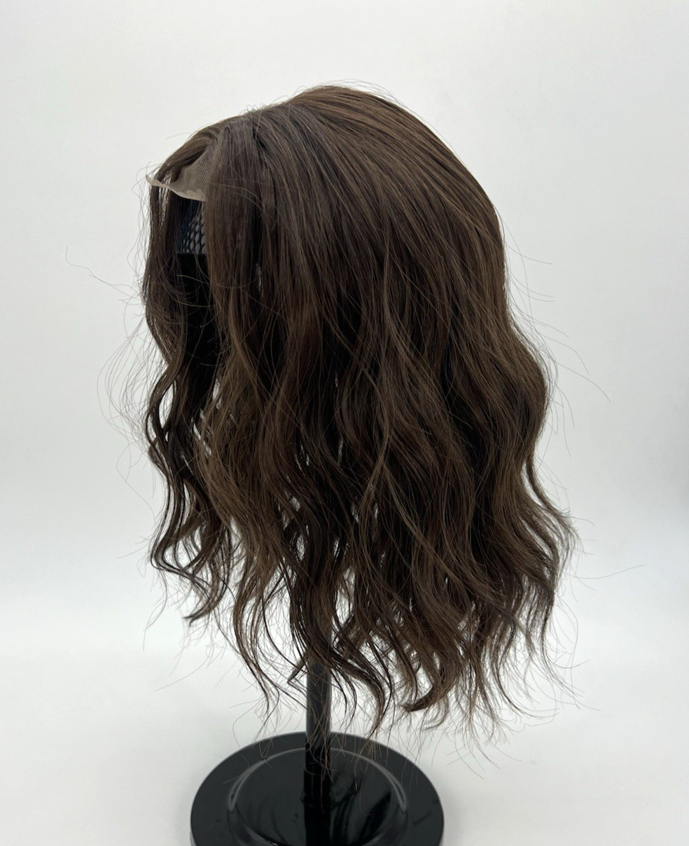 Soft Brown Short Way 10in Women Premium Hair Topper