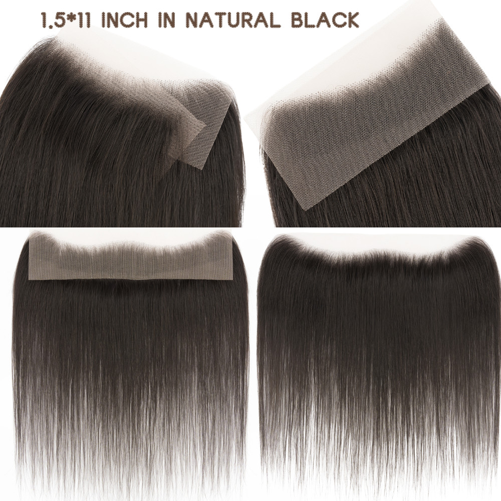 Full Lace Cover-up Front Hairline Hairpiece Remy Human Hair Patch Topper Toupee