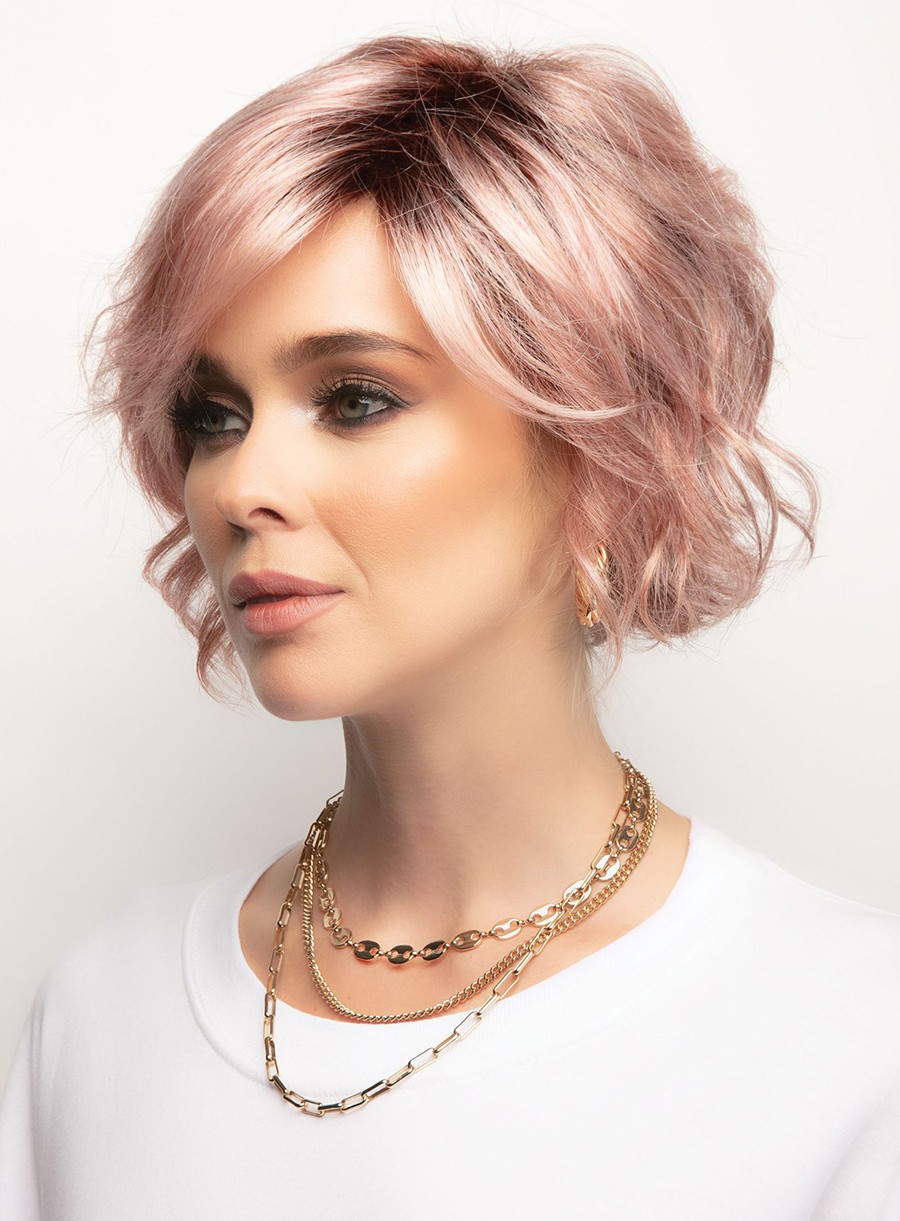 WYATT Wig by RENE OF PARIS, MEGA DEAL! Watermelon-R, Wefted Cap, NEW