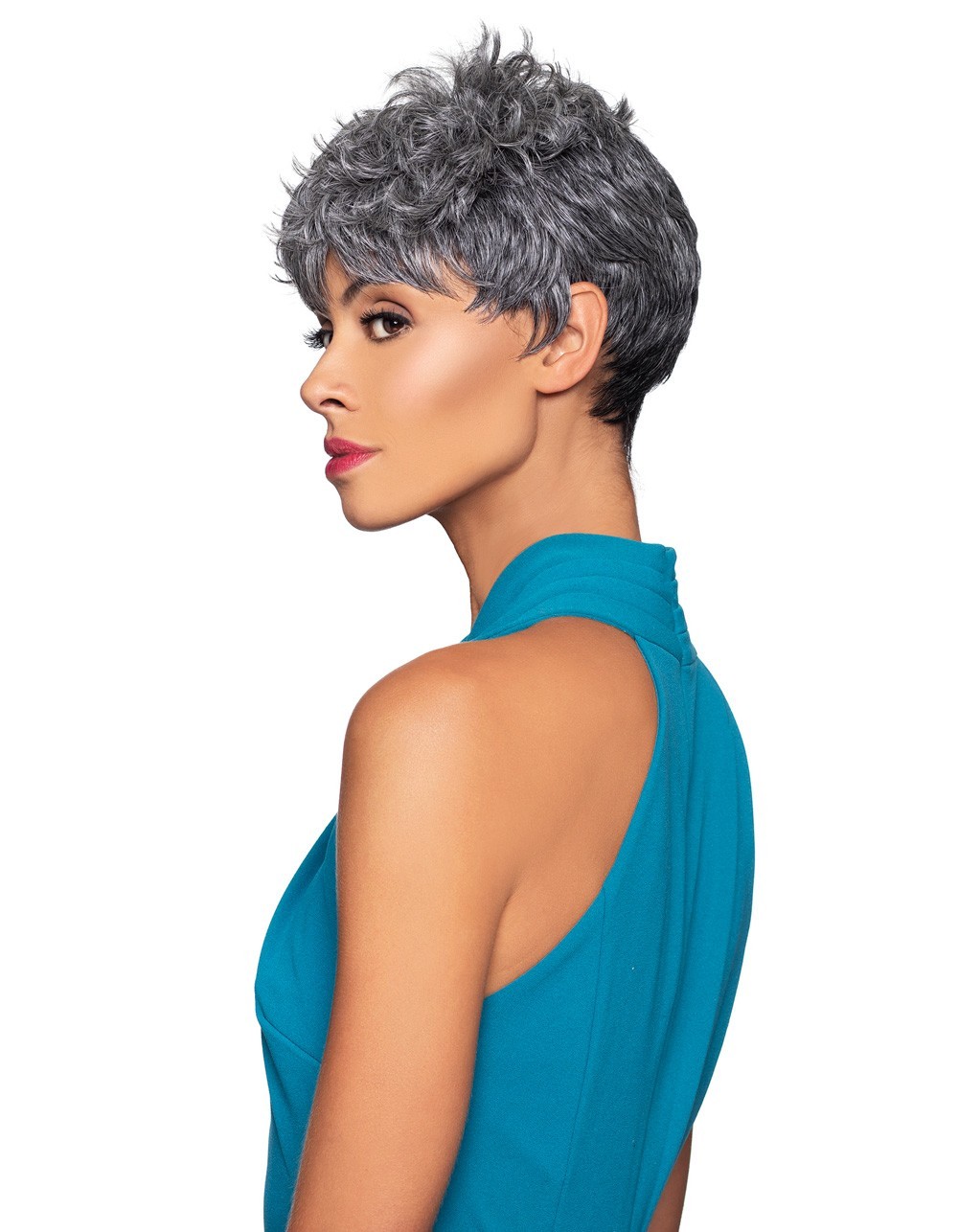 Foxy Silver ELOISE Wig, Stylish and Natural-Looking Synthetic Wig