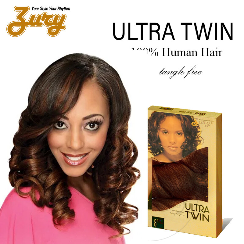 Zury Ultra Twin 100% Human Hair 8″,10″,12″,14″,16″,18″