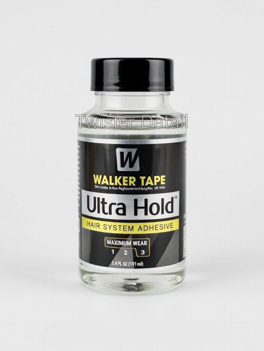 Walker Tape Ultra Hold Glue – 3.4 oz Brush-On Adhesive for Hair Systems & Wigs