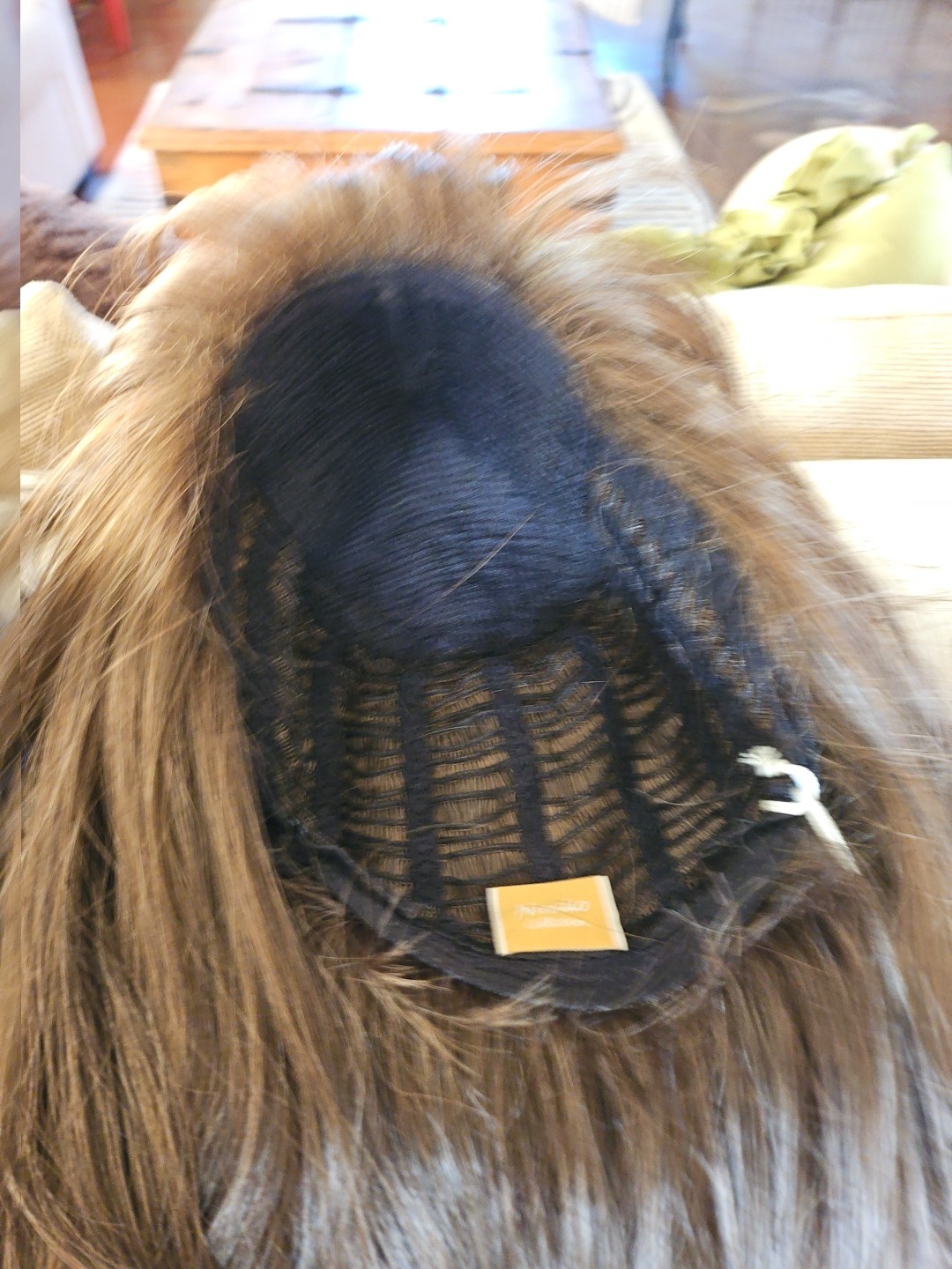 Noriko Angelica Wig In Color Medium Brown, Classic Cap, NWT