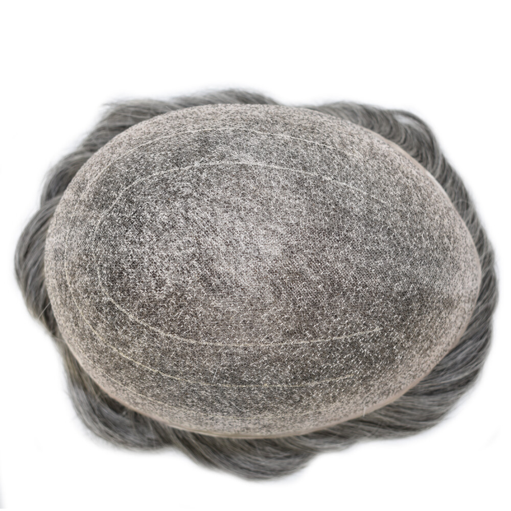 MensToupeeFull Swiss Welded Lace Mens Hairpiece Hair System Toupee For Men
