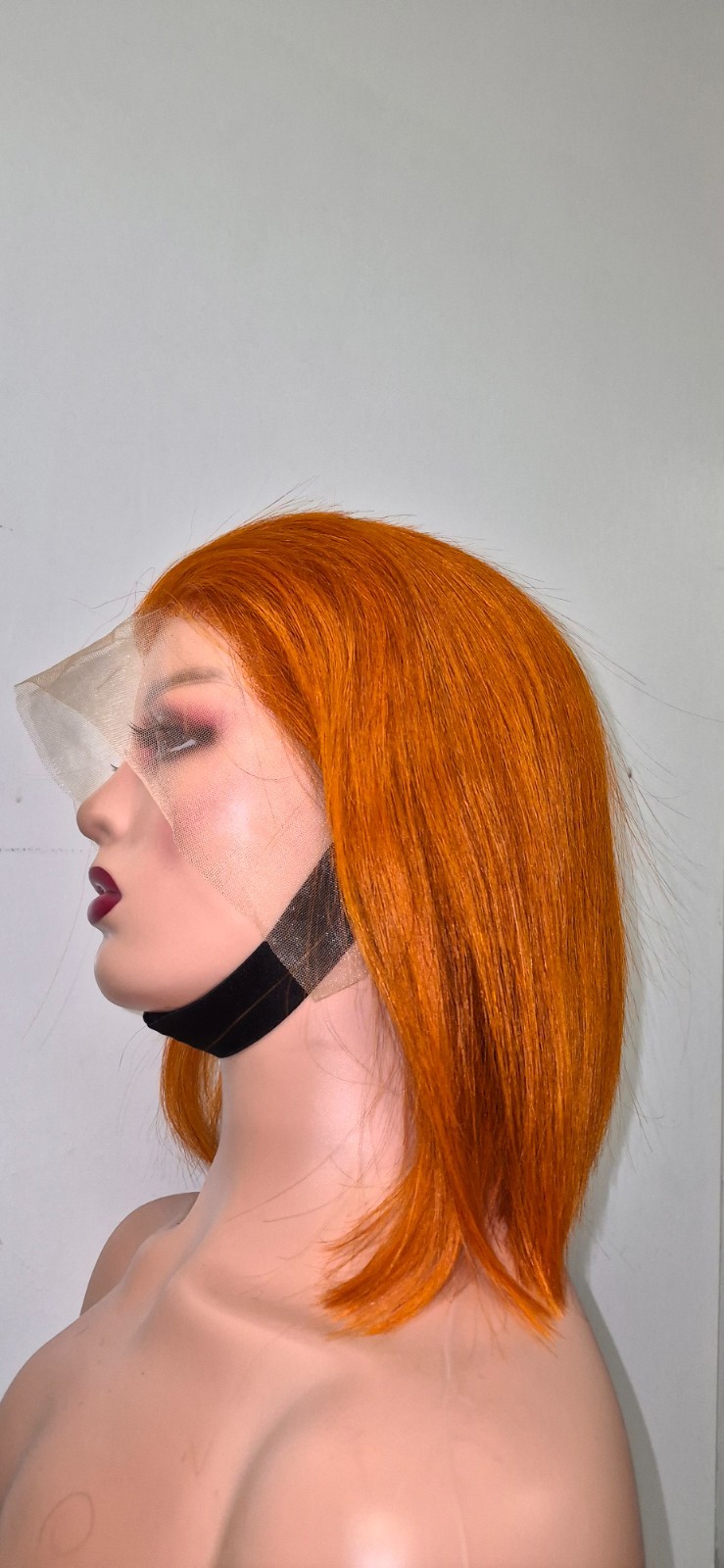 13*4 Straight Orange 10 in Wig