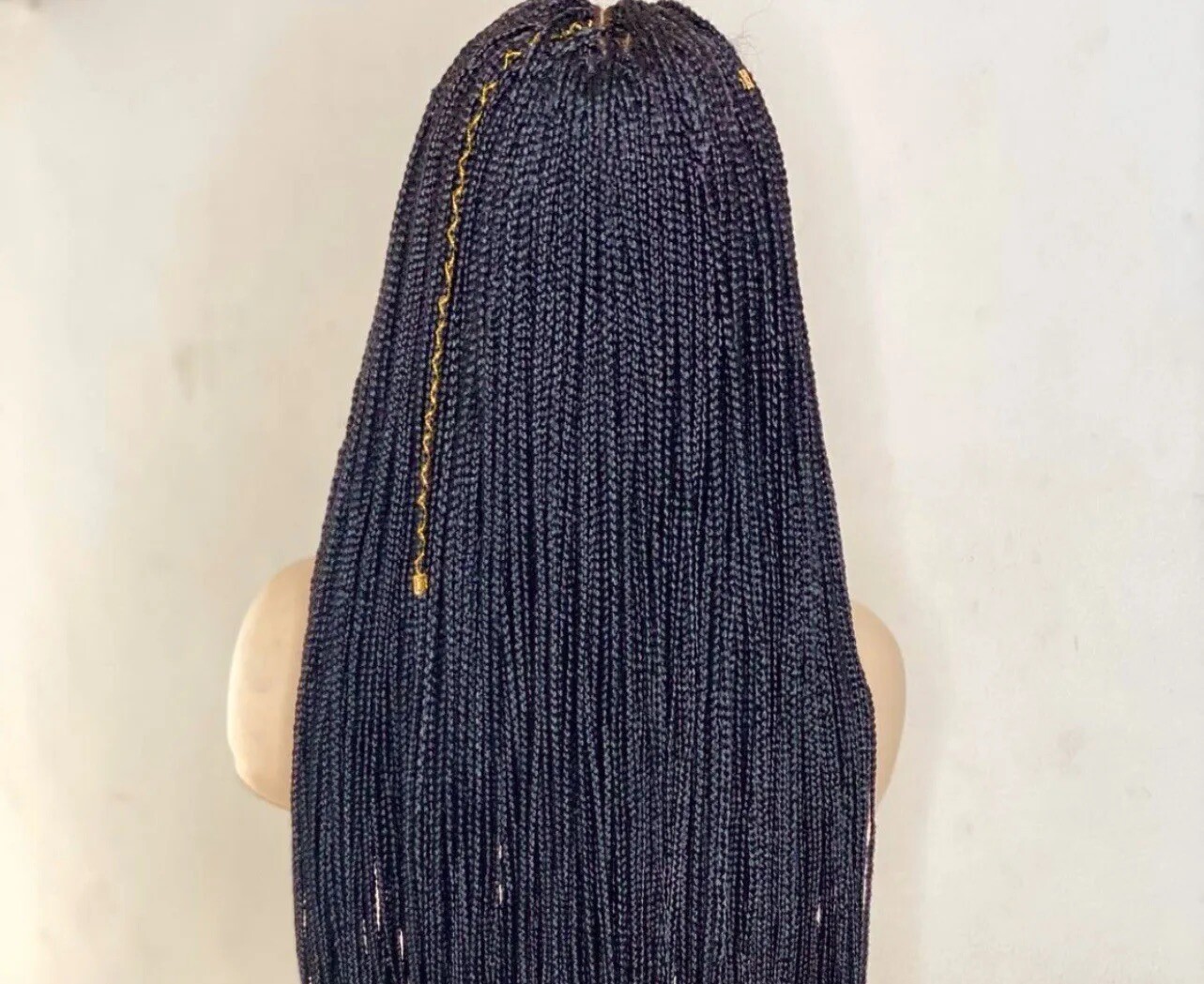 Box Braided Wig On FRONTAL LACE WIG ( READY TO SHIP TODAY!!!)