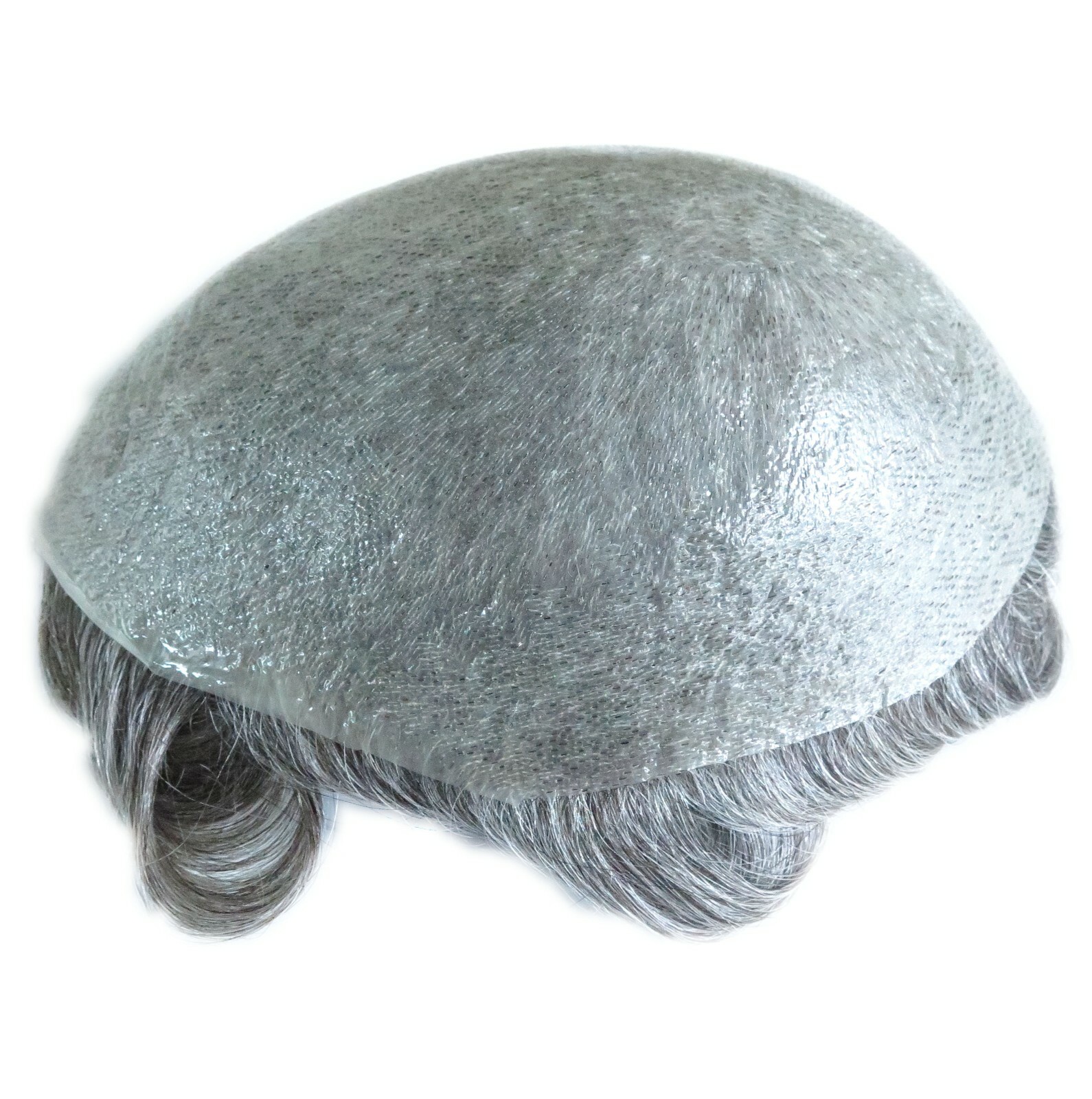 Invisible Hair Replacement System Mens Toupee Super Thin Skin Real Hairpieces NG