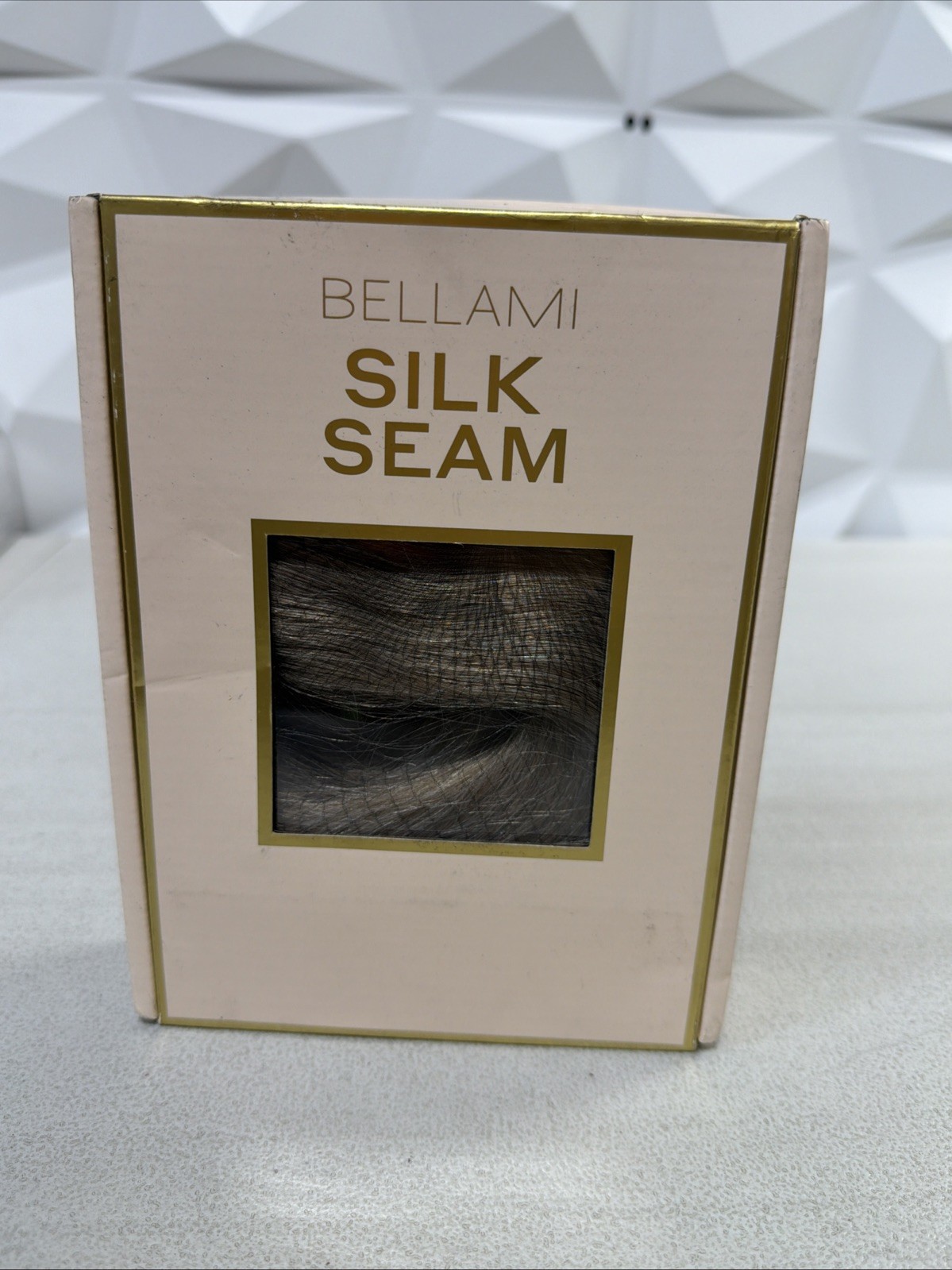 BELLAMI SILK SEAM CLIP INS 16in 140g Color Ash Bronde Marble Blend
