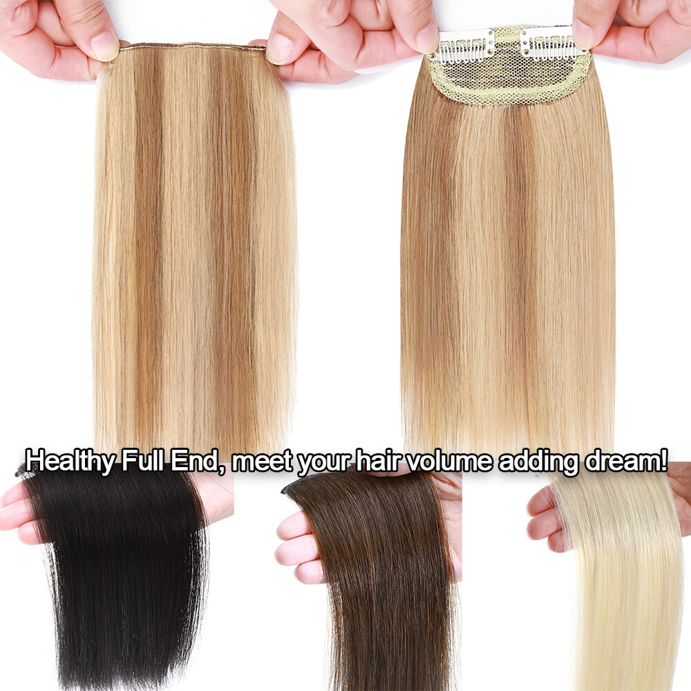 4″6″8″10″12″ Short Mini Clip In 100% Remy Human Hair Extensions One Piece Weft
