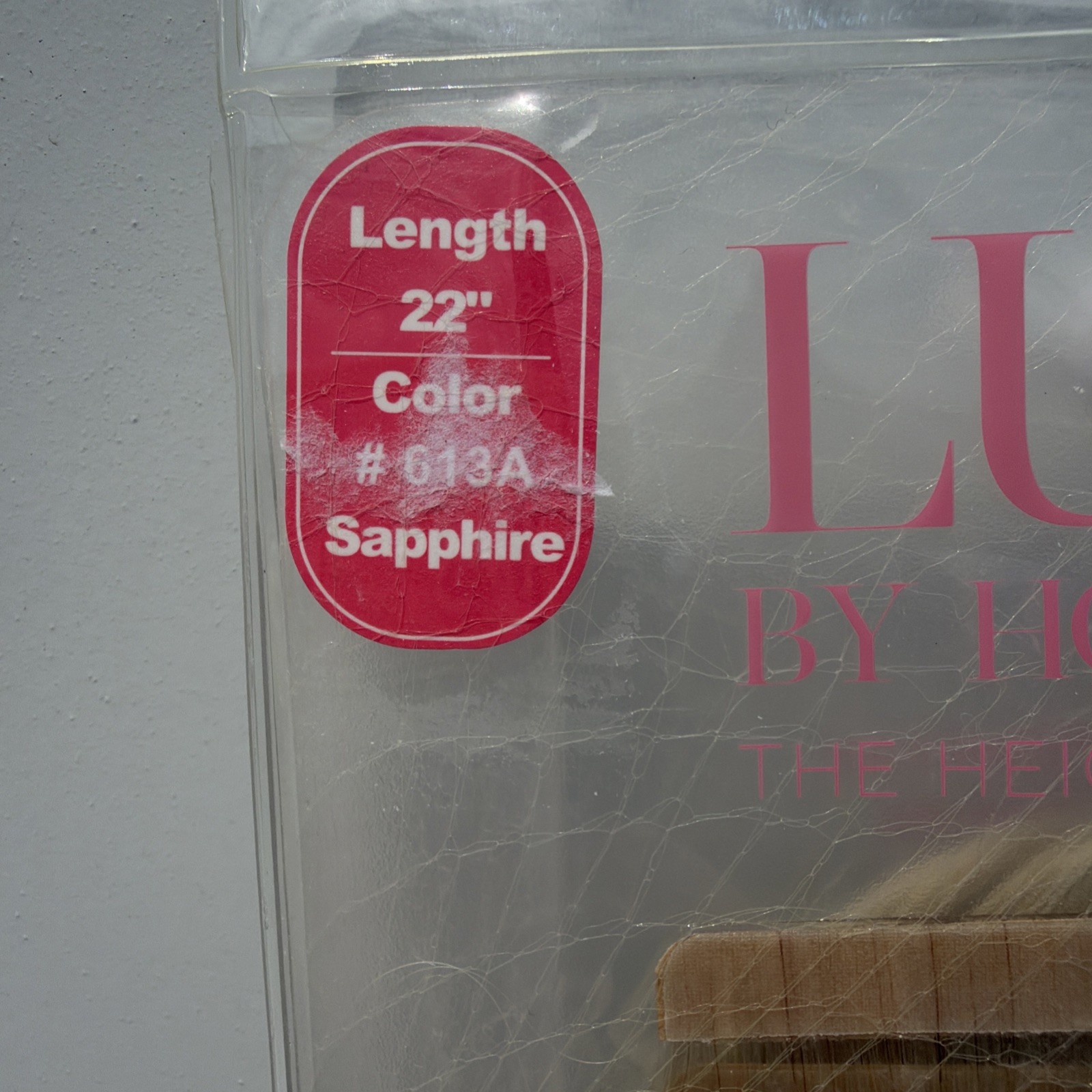 Hotheads Tape In Extensions LUSH Originals 22” 20 Pieces Sapphire #613A NEW