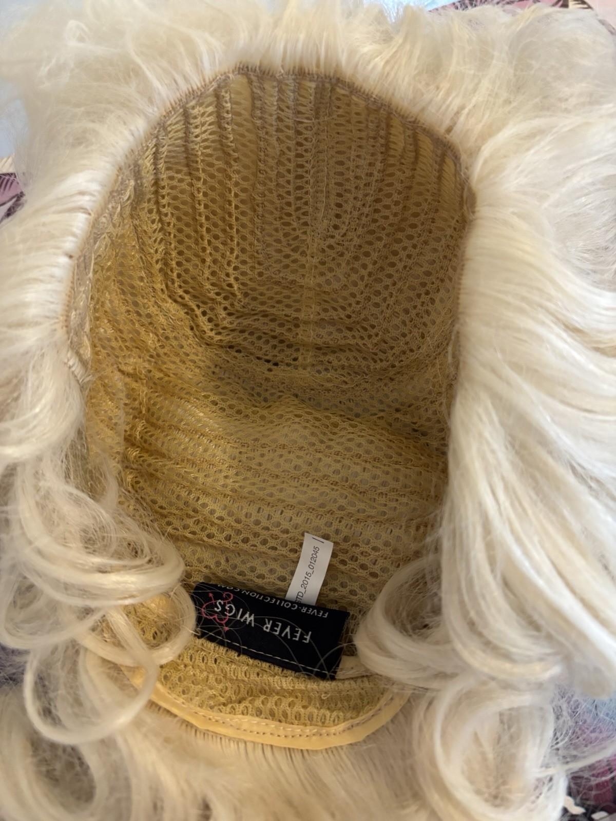 Marie Antoinette Wig Adult Fever Wigs with 2 Beige Wig Caps 1 Size