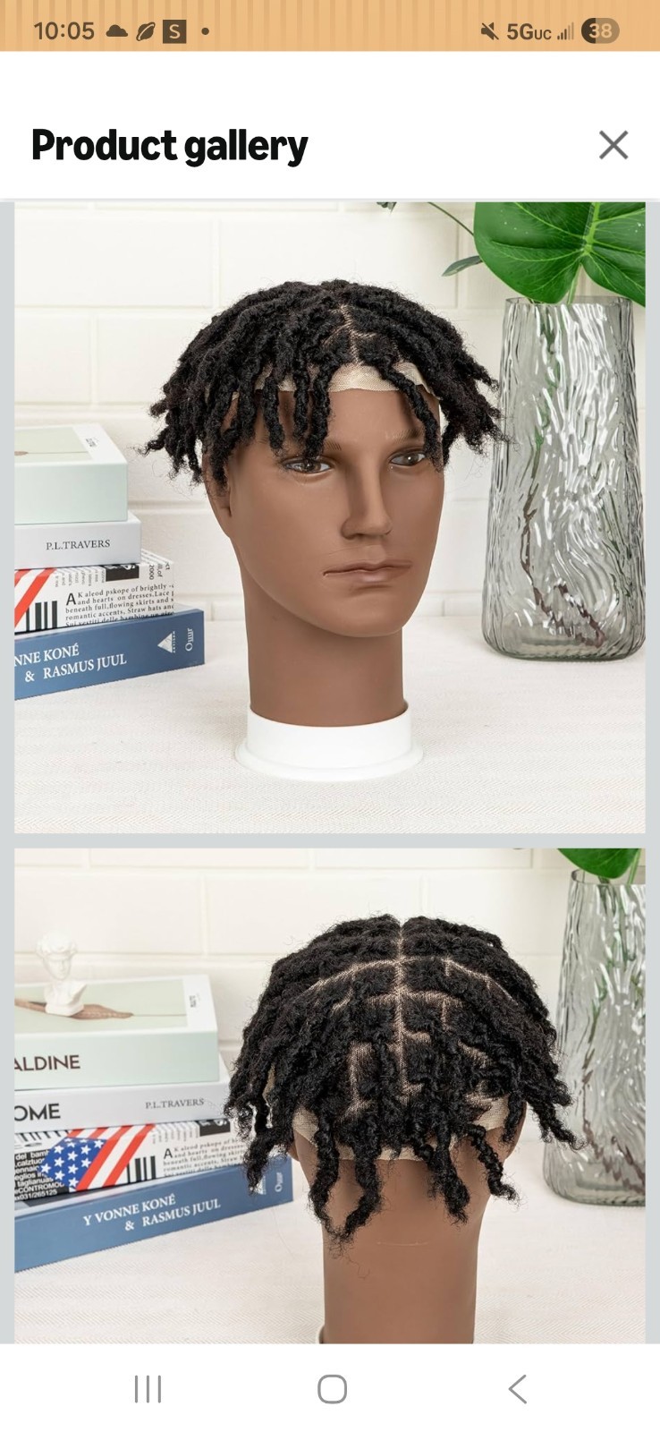 Originea DAIXI 8×10 Dreadlock Extensions Toupee 0.6cm Width
