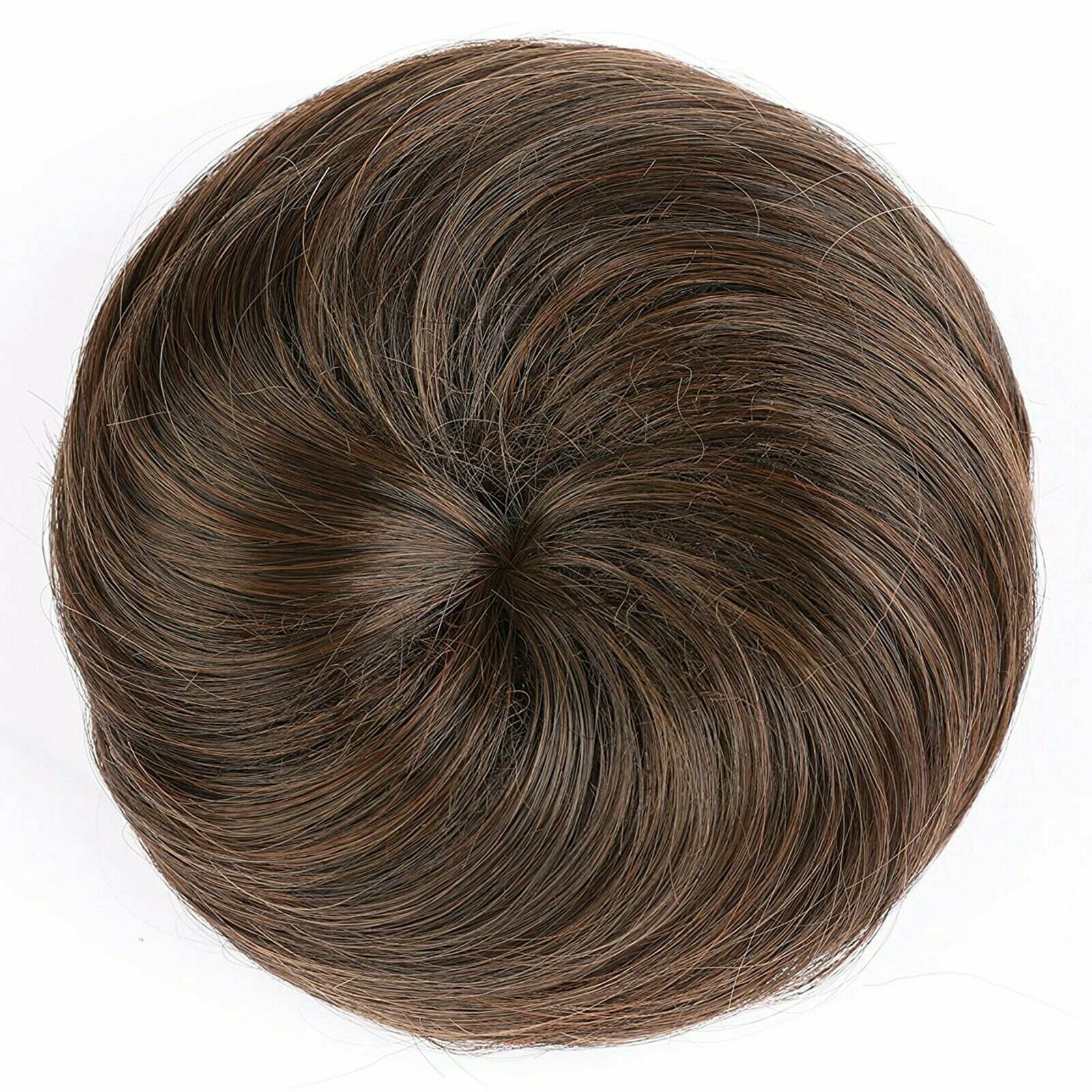 Clip On Instant Man Bun – Synthetic Hair Extension – Funny Gag Gift
