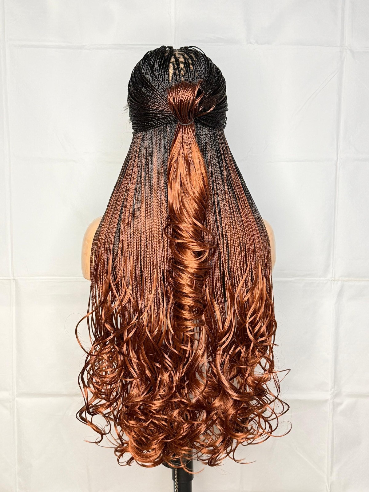 Spiral Unit With Baby Hair And Adjustable Bands