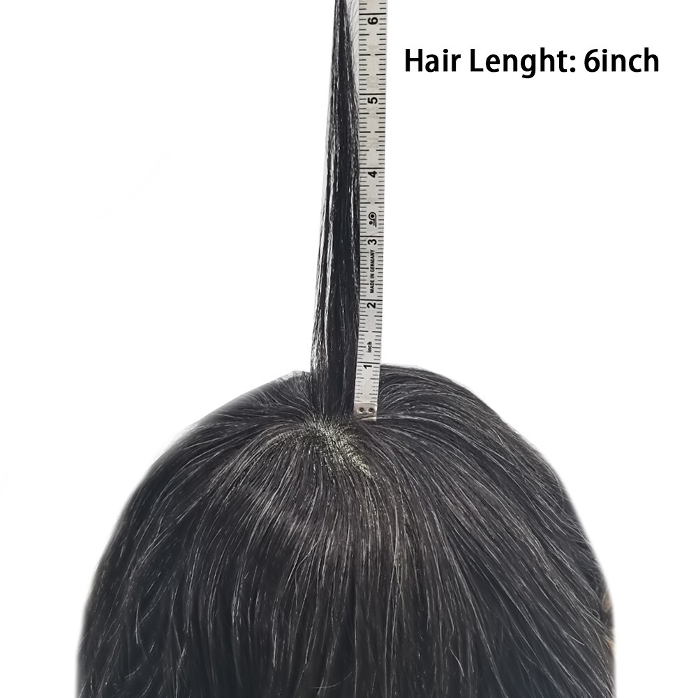 Toupee,Hair replacement,Hairpieces for men,Lace Front Fine Mono Poly Mens Wig US