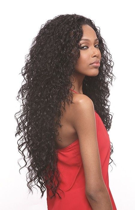 LAS MOGAN – VANESSA SYNTHETIC SUPER EXPRESS WEAVE HALF WIG LONG CURLY