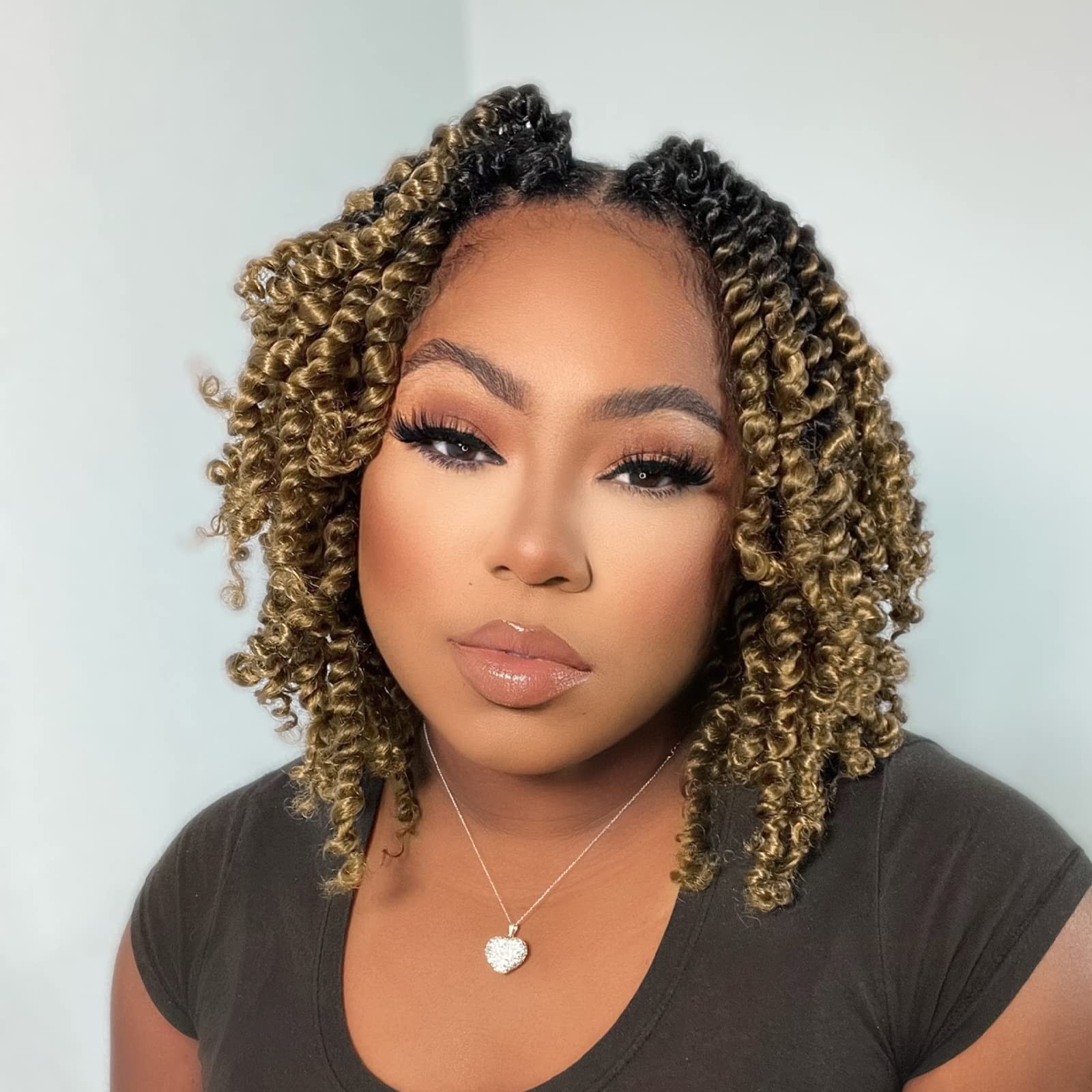Toyotress Tiana Passion – 10 Inch 8 Packs Pre-Twisted Crochet Braids