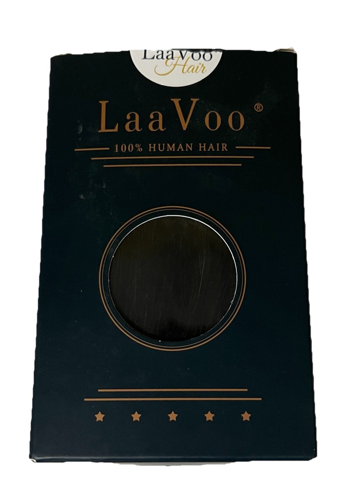 Laa Voo 14 In Nano Dark Brown 50g Human hair extensions Open Box Close Plastic