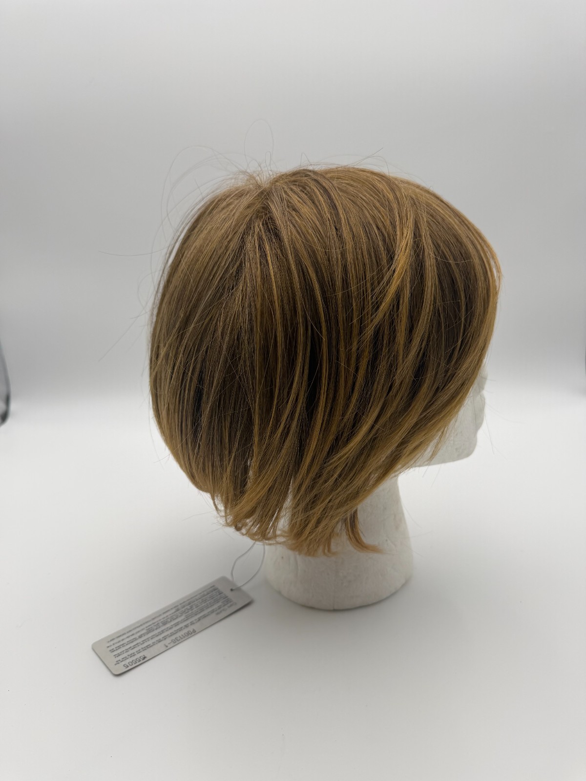NEW Short Auburn Bob Wig With Side Bangs