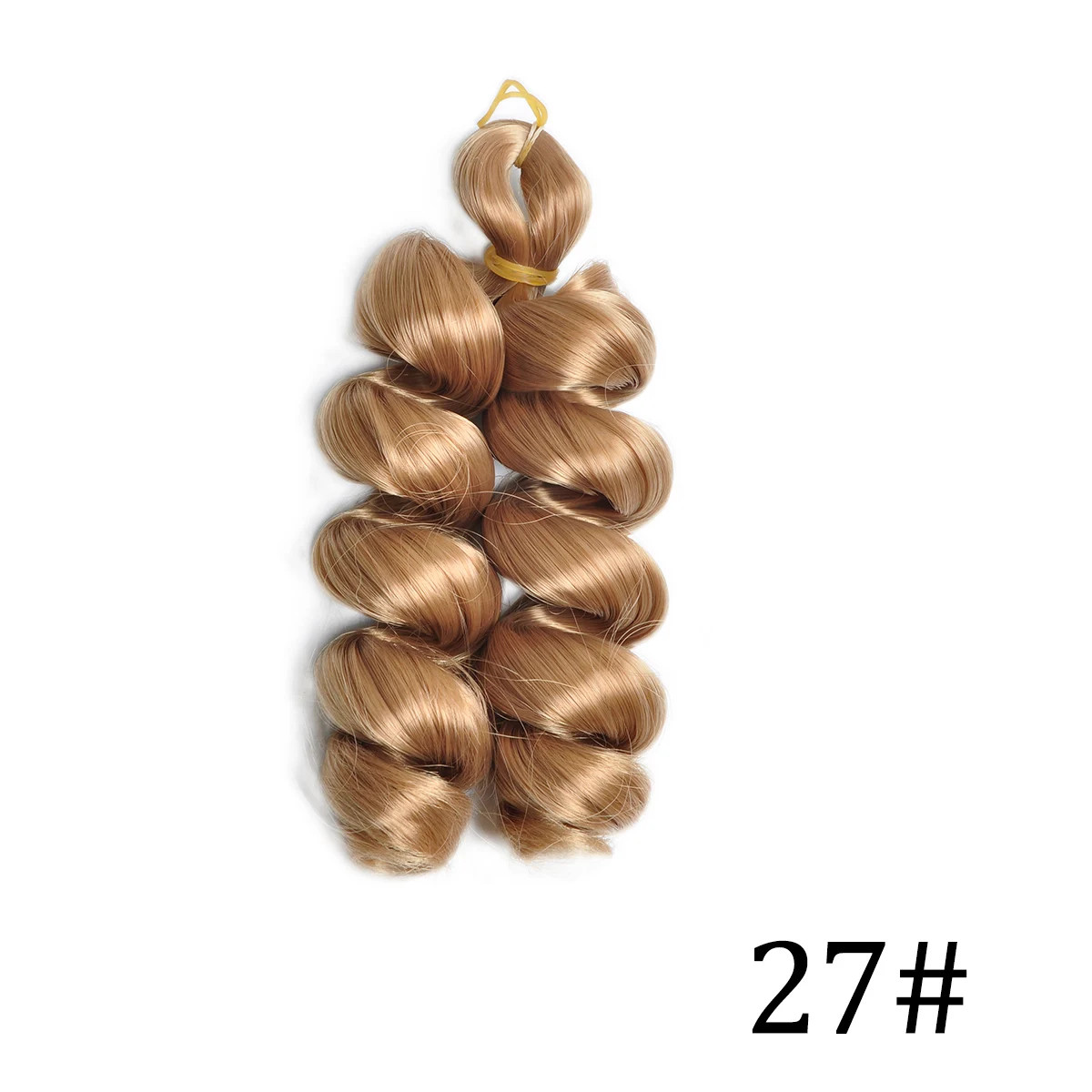 Bouncy Loose Curly Pre Stretched Braiding Hair Synthetic Easy Braid Crochet