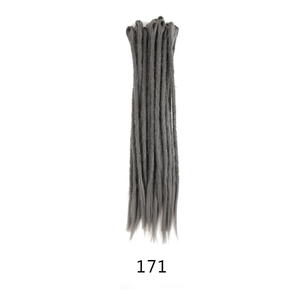 20in Ombre Dreadlocks Extensions Crochet Braiding Hair Dreads Locs Synthetic New