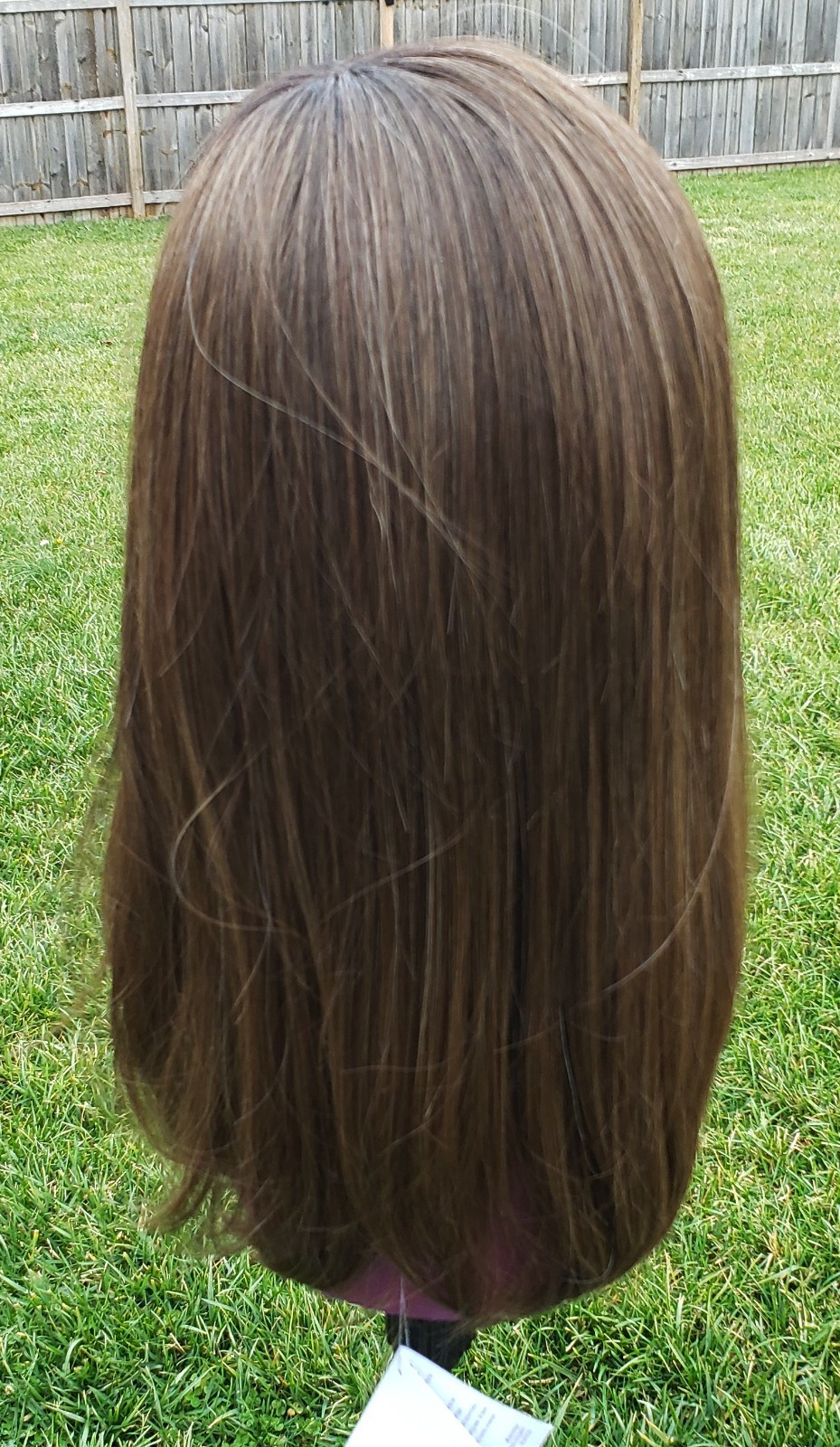Gabor FRONT COVER Wig SS Iced Mocha NEW w/tags LACEFRONT MONOFILAMENT TOP