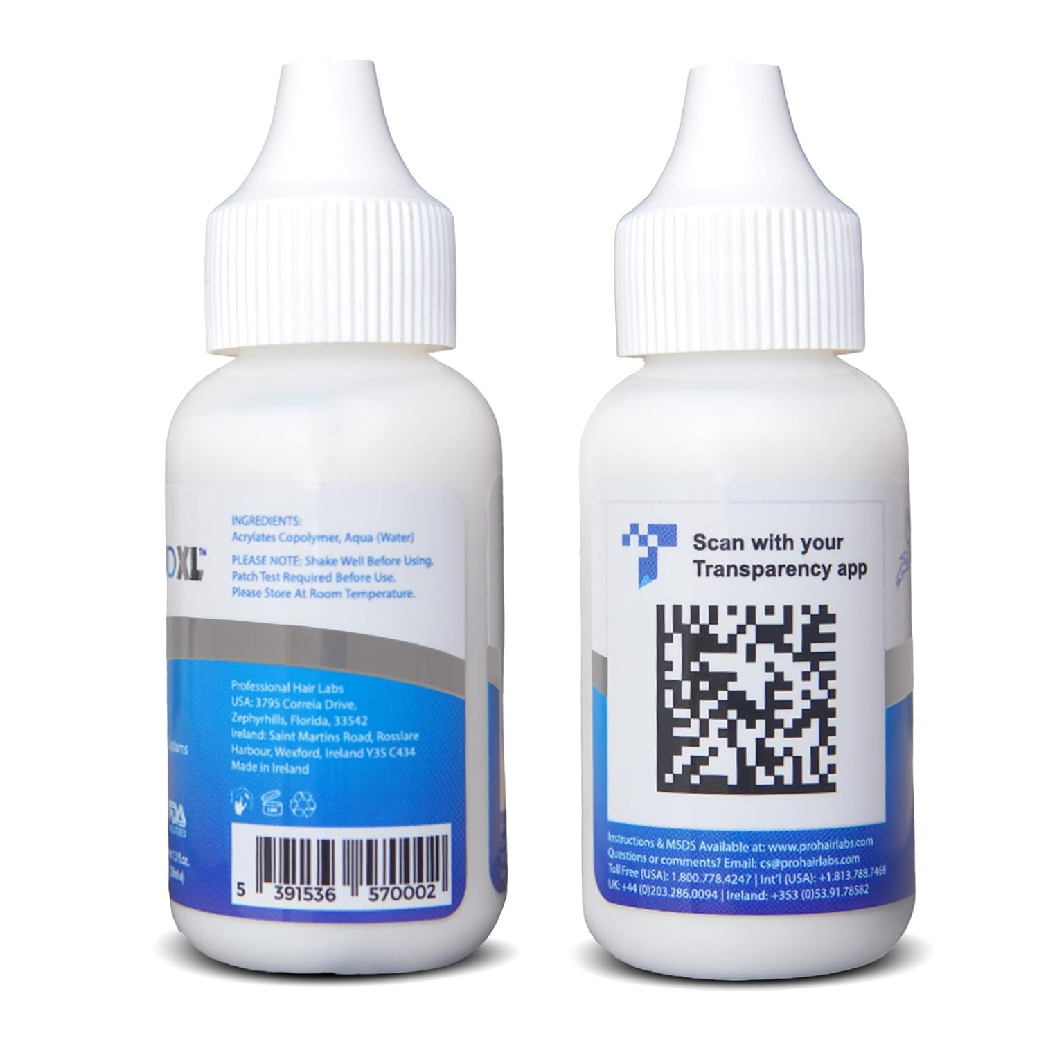 Adhesivo Reemplazo Capilar 1.3oz Pegamento Invisible Pelucas Resistente al Agua