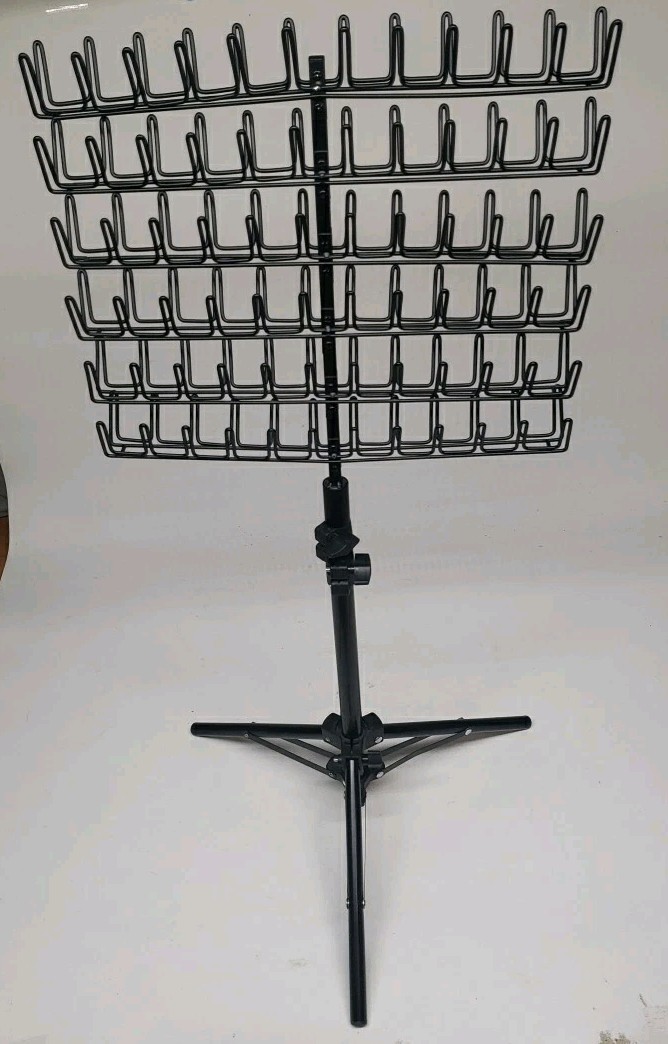 Braiding Hair Rack Height Adjustable 144 Pegs Extension Portable Folding Upto 5′