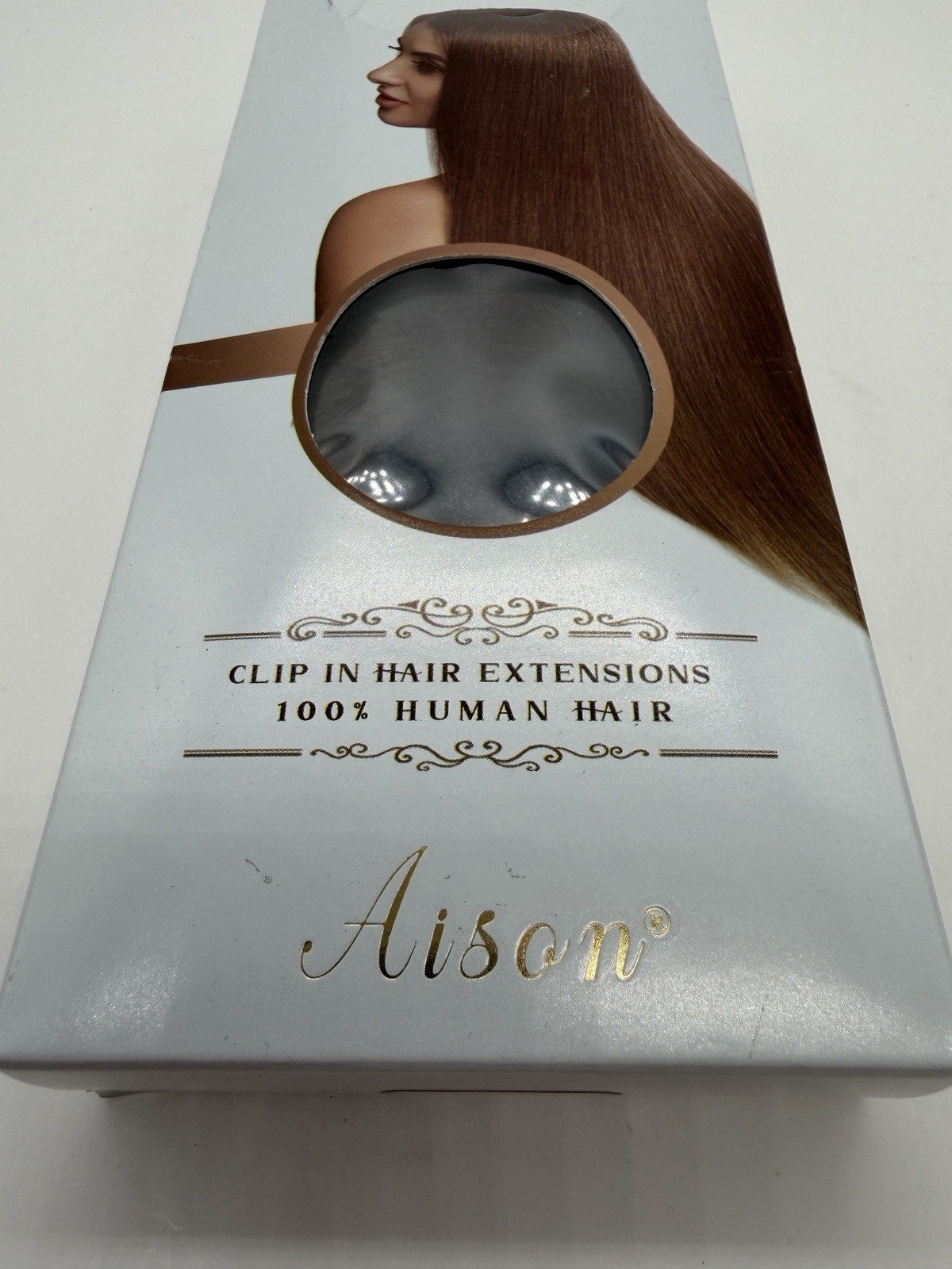 Aison Hair Extensions 100% Human 70G 100% Remy Human Hair 7pcs 16clips 18 Inch