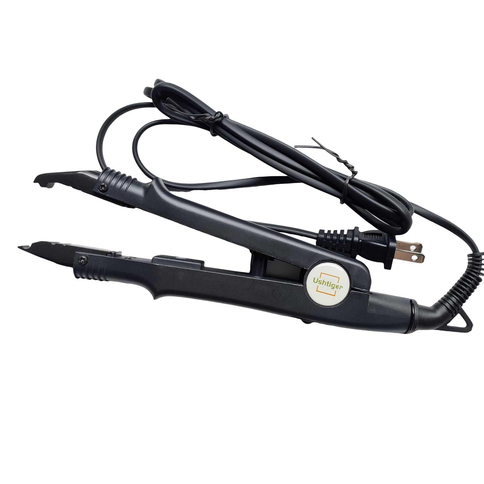 Ushtiger Professional Hair Extension Iron Heat-Up Fusion Connector Bonding Tool