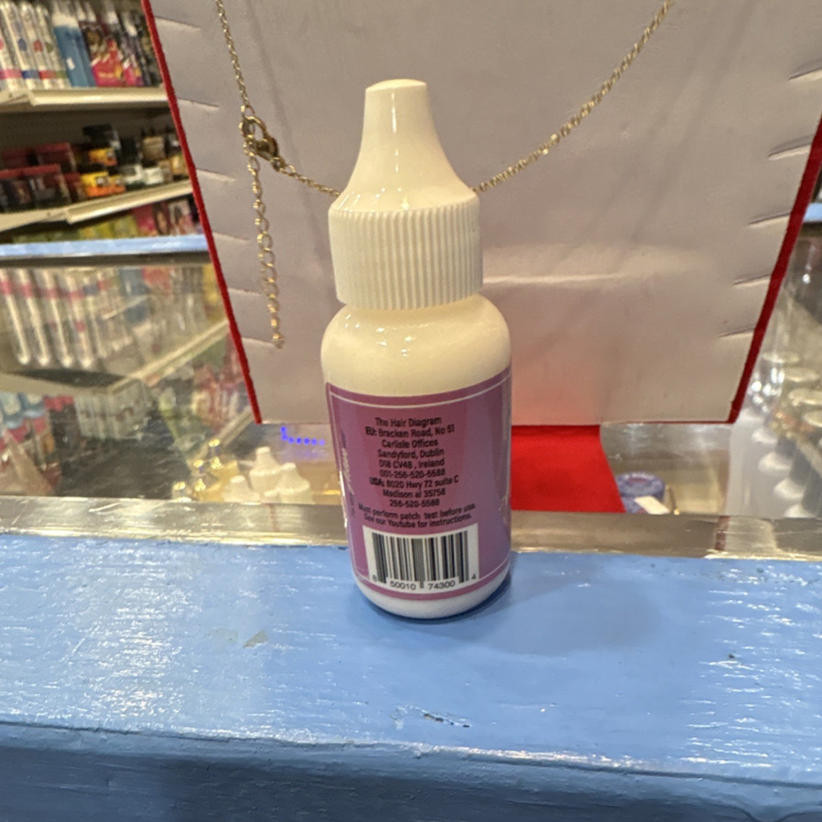Bold Hold Liquid Gold Lace Wig Adhesive Glue 1.3 oz Hair Adhesive