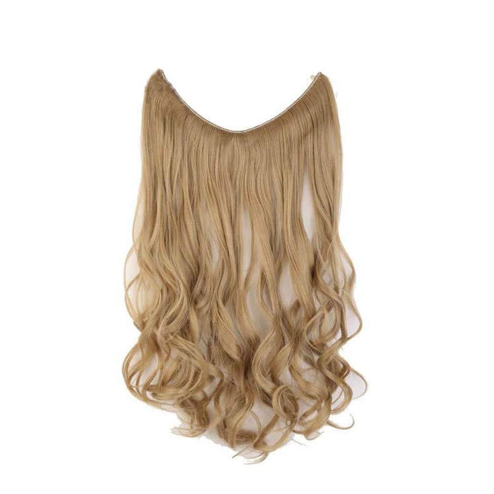 Thick Curly Wavy 100% Human Remy Halos Secret Invisible Wire Hair Extensions