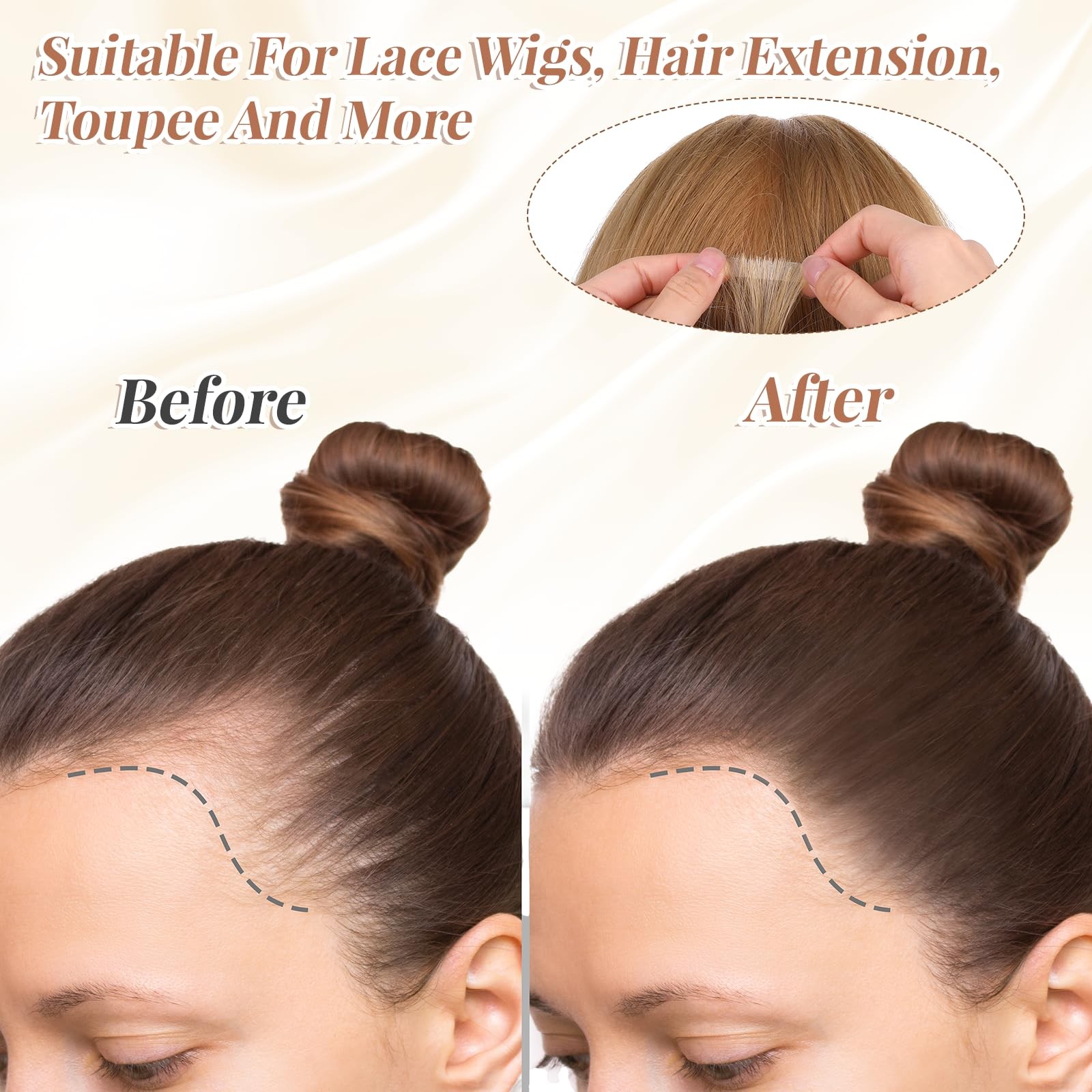 Hair Extension Tape Strong Adhesive Replacement Tabs 240PCS