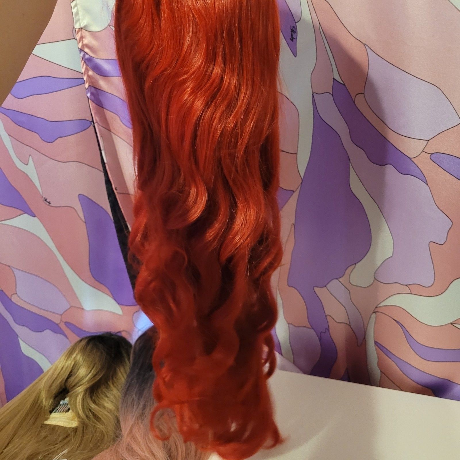 Cosplay Rockstar Wigs lot of 3 Drag Queen Costume Halloween Ariel Mermaid Disney