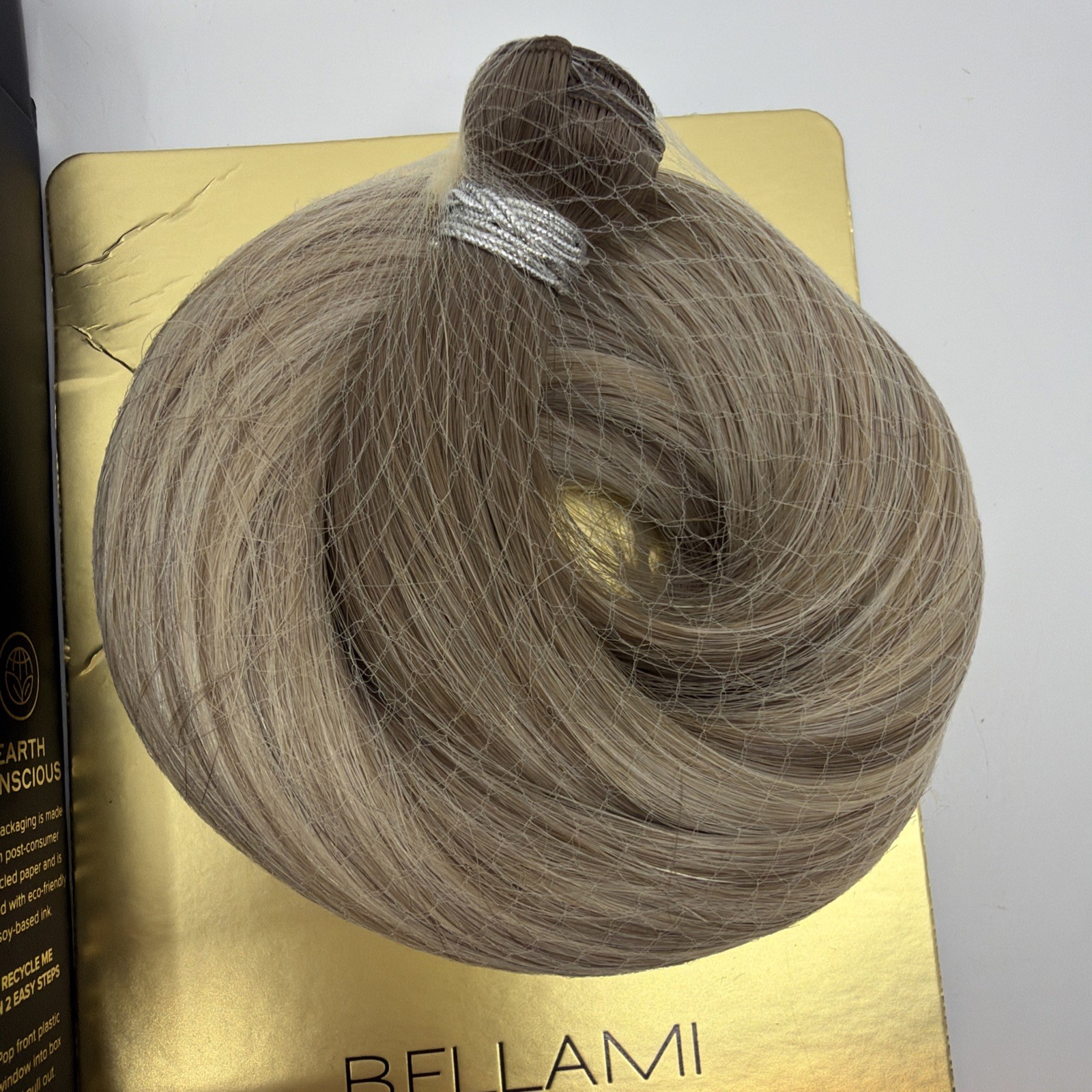 Bellami Infinity Weft 22” PEARL BLONDE #8C/88 Hybrid Blend New Sealed Weft