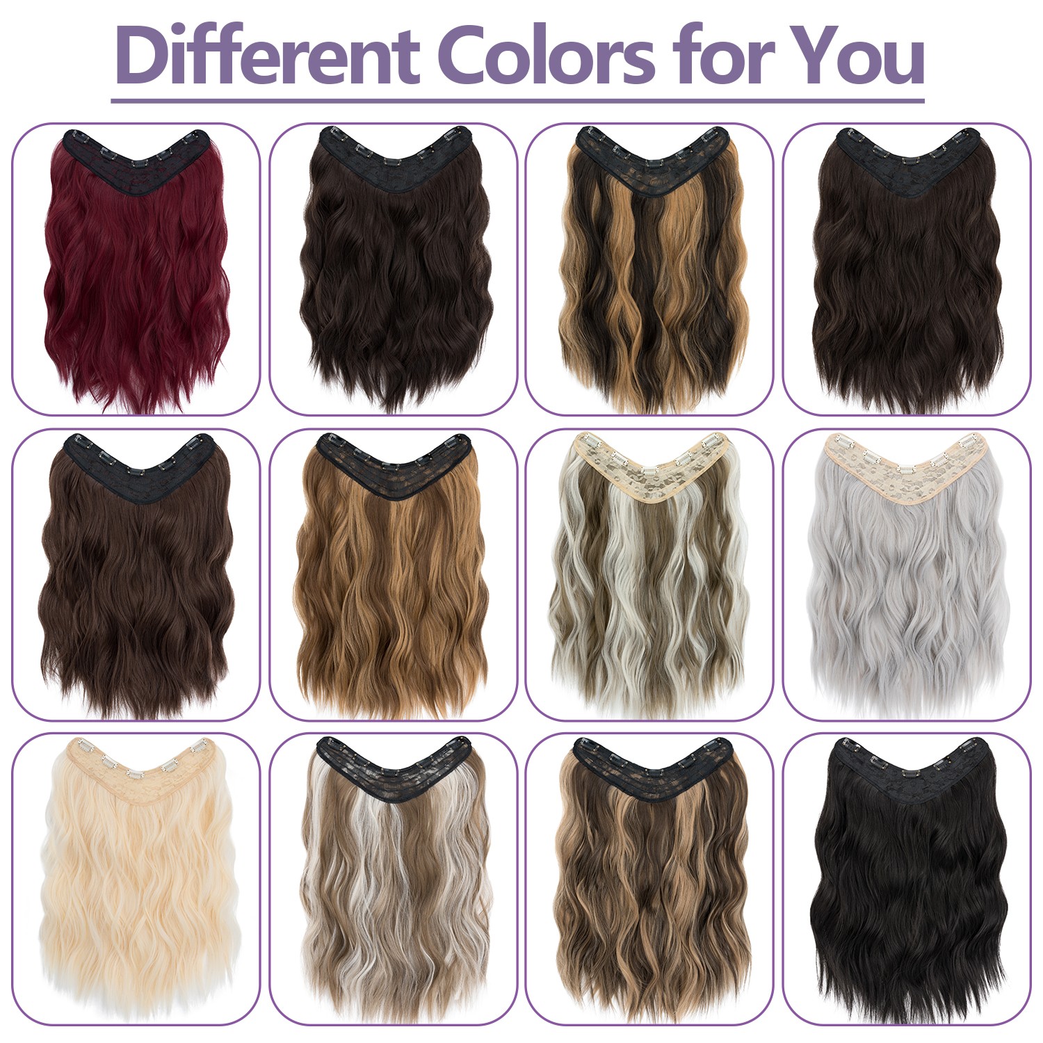 1PCS THICK 100% Real Natural Clip in AS Human Hair Extensions Full Head Straight