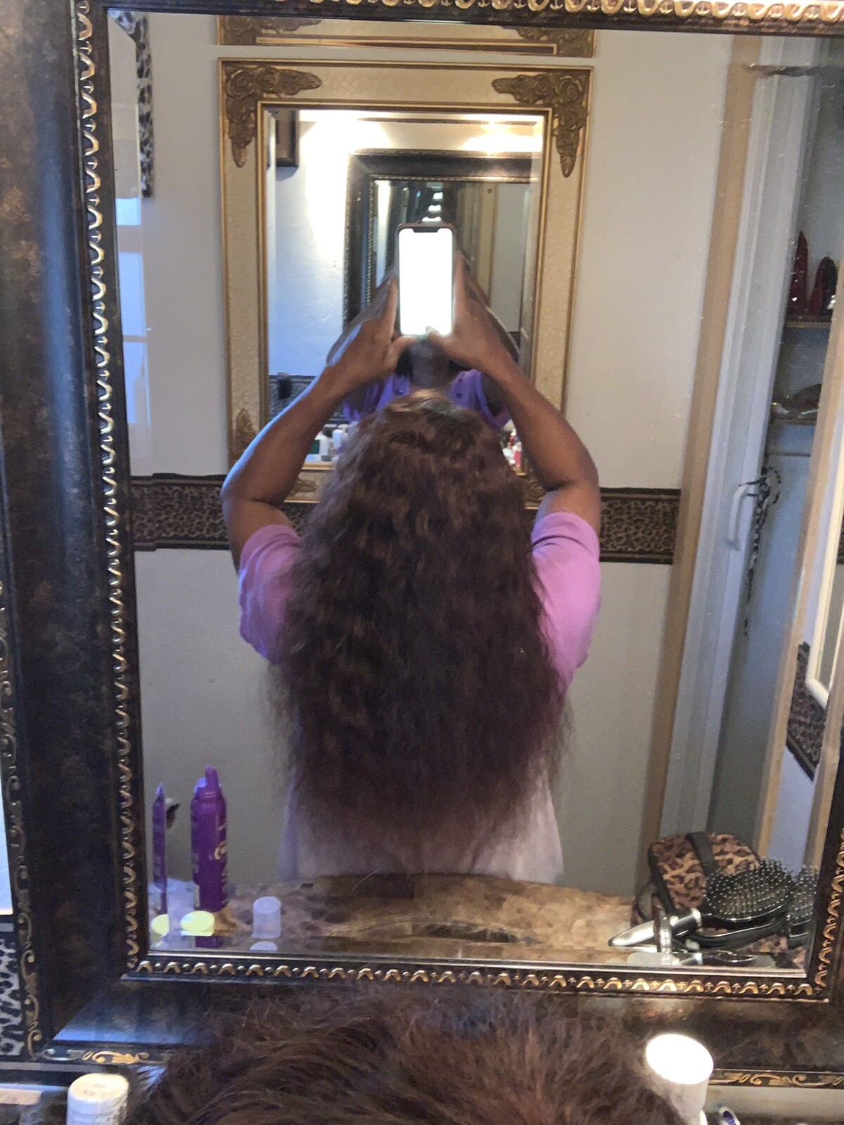 Brown Lace Front Wig for Women Human Hair Wig Chocolate Brown Bleached knots