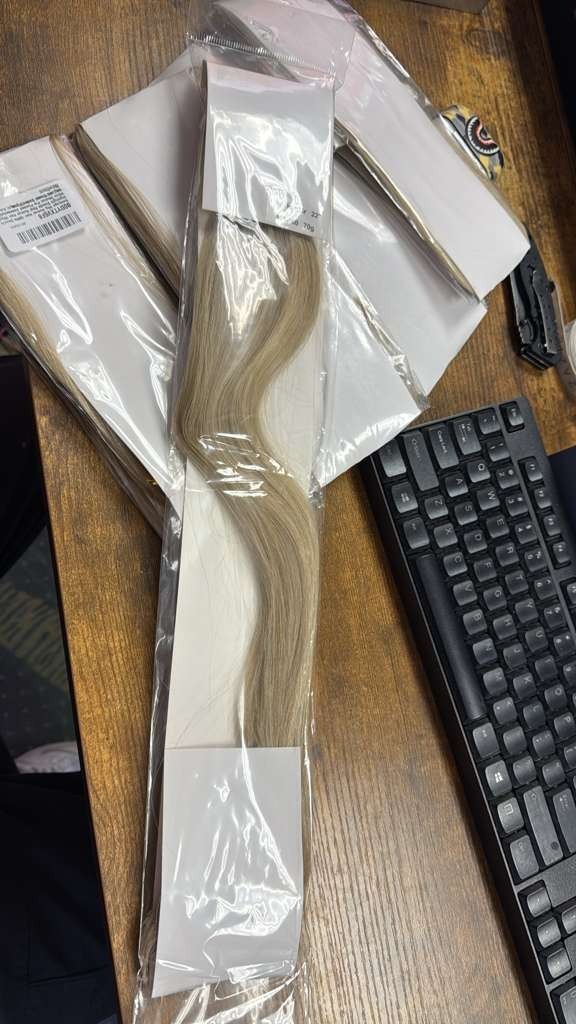 22″ Clip in Hair Extensions Remy Human Hair for Women – Silky & Durable Handmade