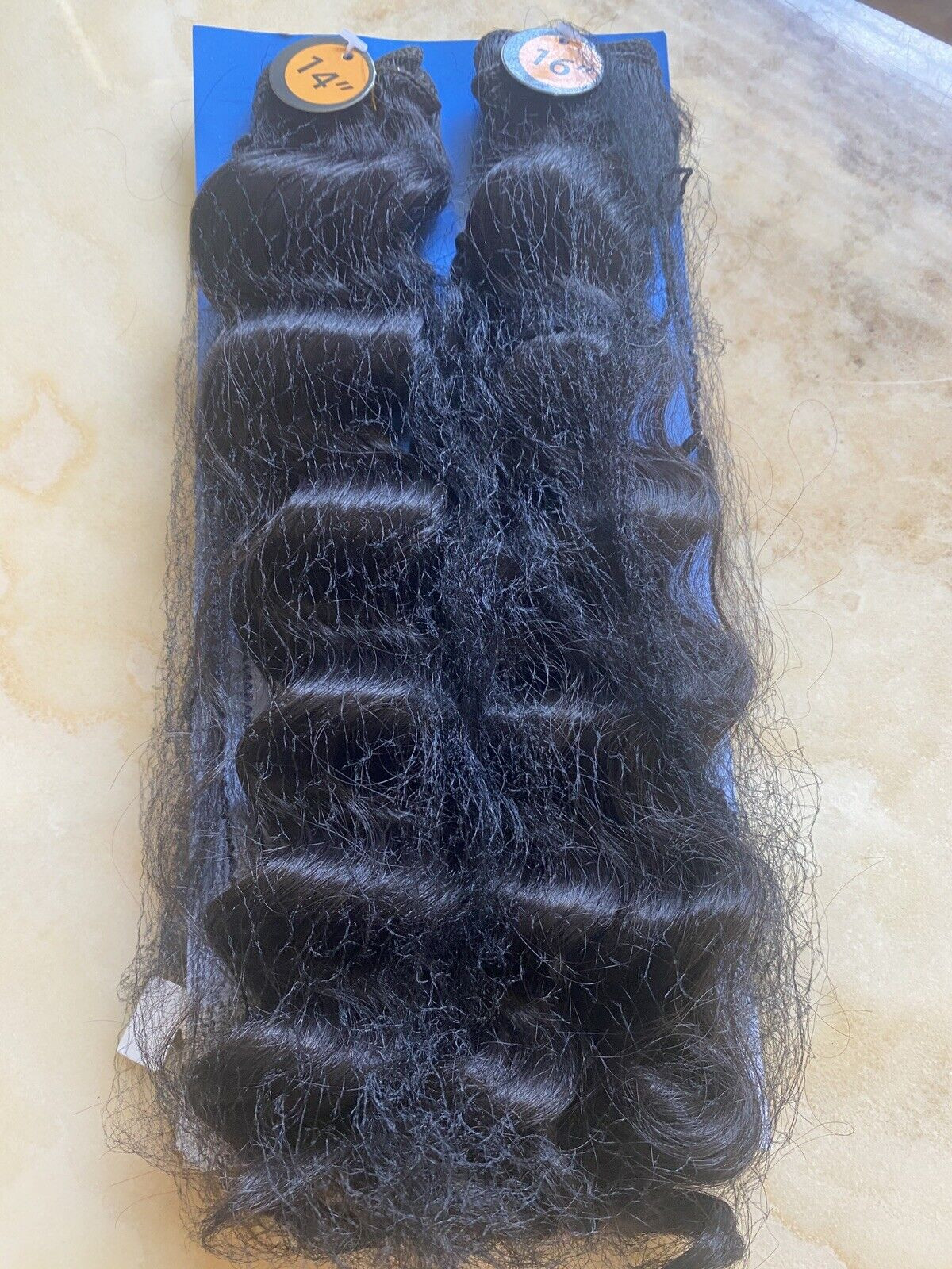 HAIRTREND QUALITY SYNTETHIC ALL IN ONE DEEP CURLYHAIR 10 12 14 16 LOT 4 COLOR 1B