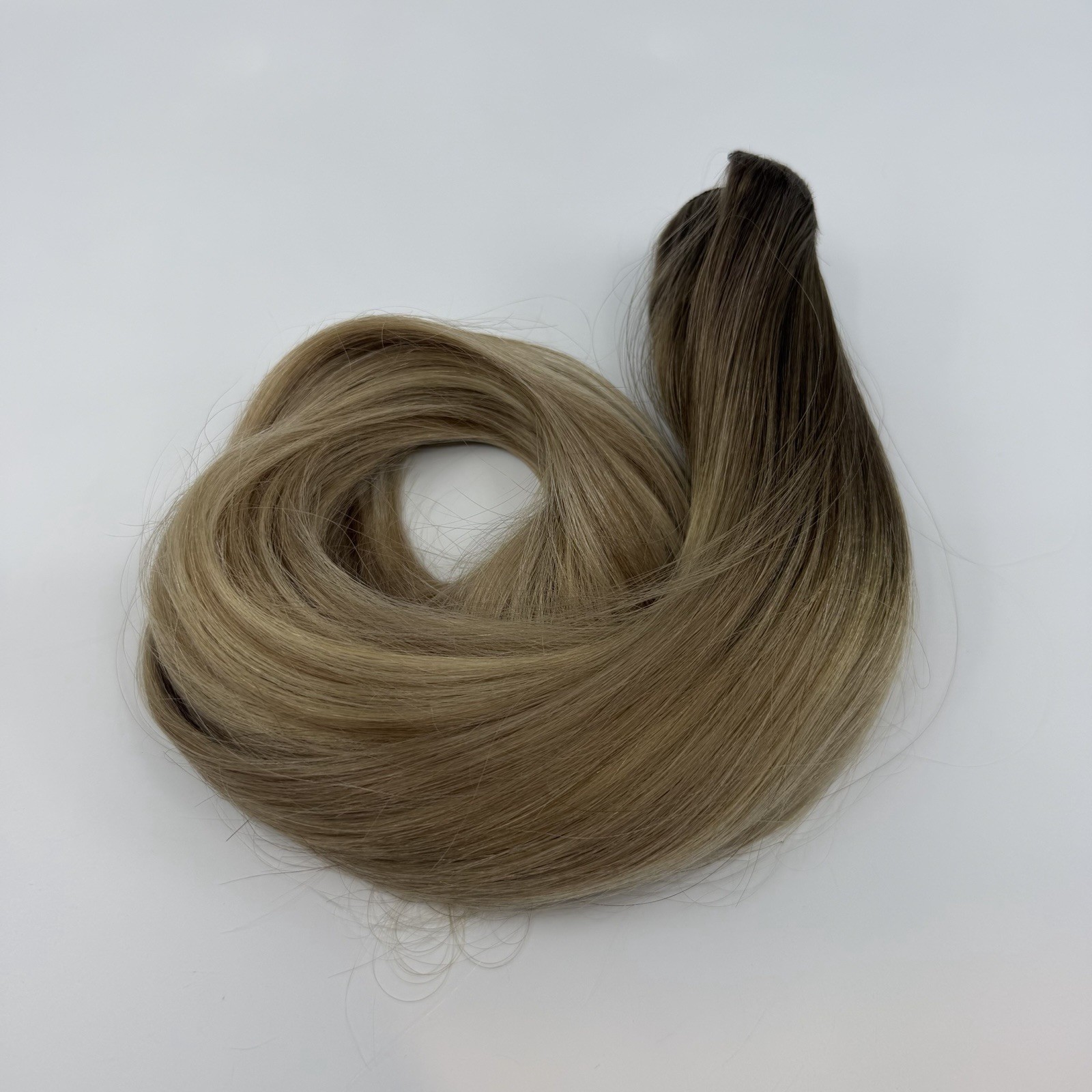 Glam Seamless 22″ Glam Band Halo Cream Beige Blonde #CBB Rooted Blonde Hair NEW