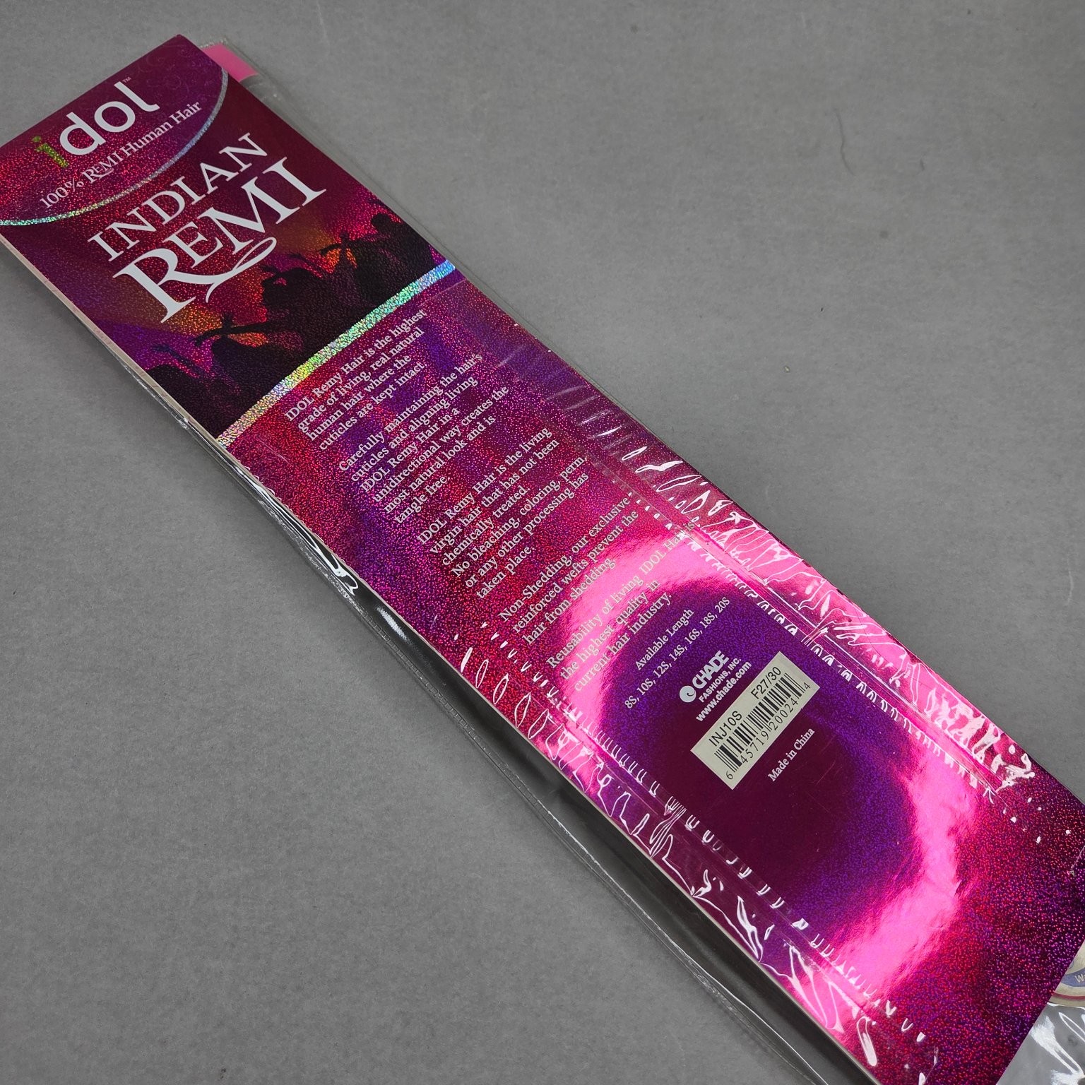 Idol INDIAN REMI Wet & Wavy Human Hair Extensions 10S F27/30 Jerry Curl