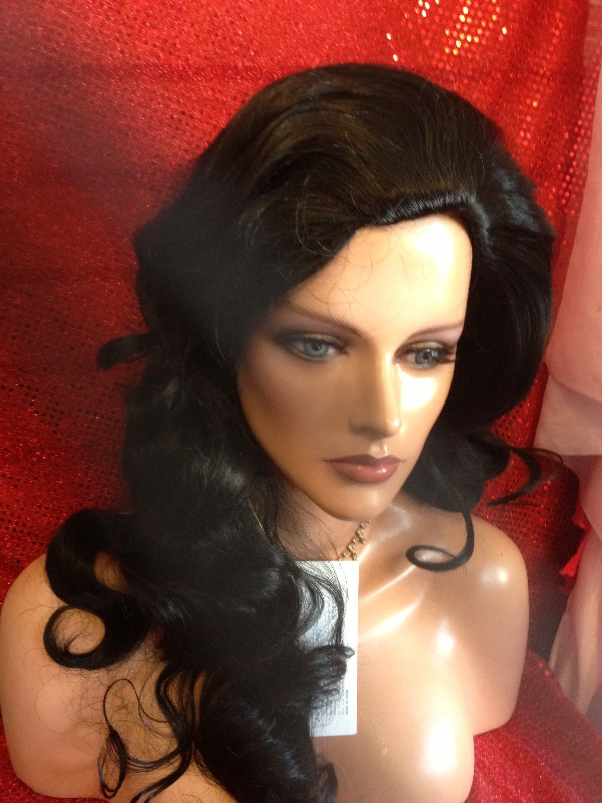 SIN CITY WIGS SHINY Big Hair color shown purple is all that is in stock