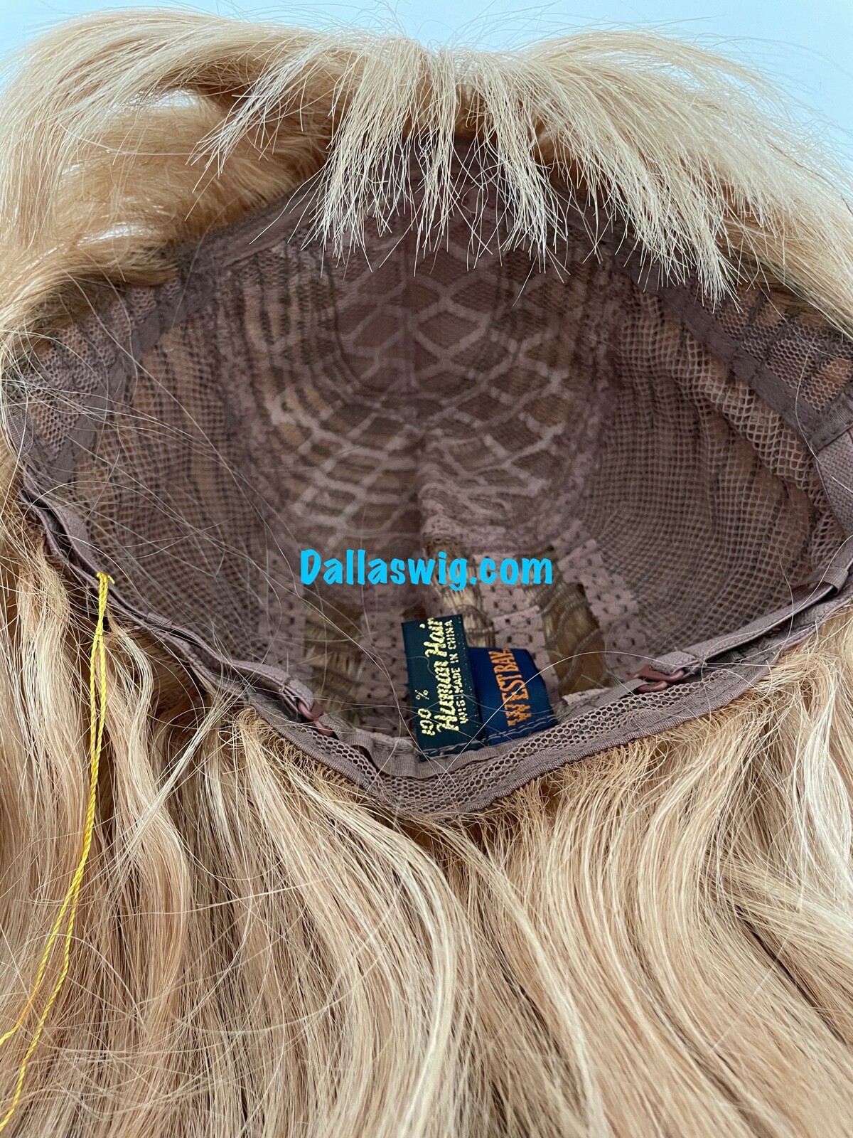 Sepia West Bay 100% Human Full Long 24″ Straight Skin Top H Kathy Regular Wig