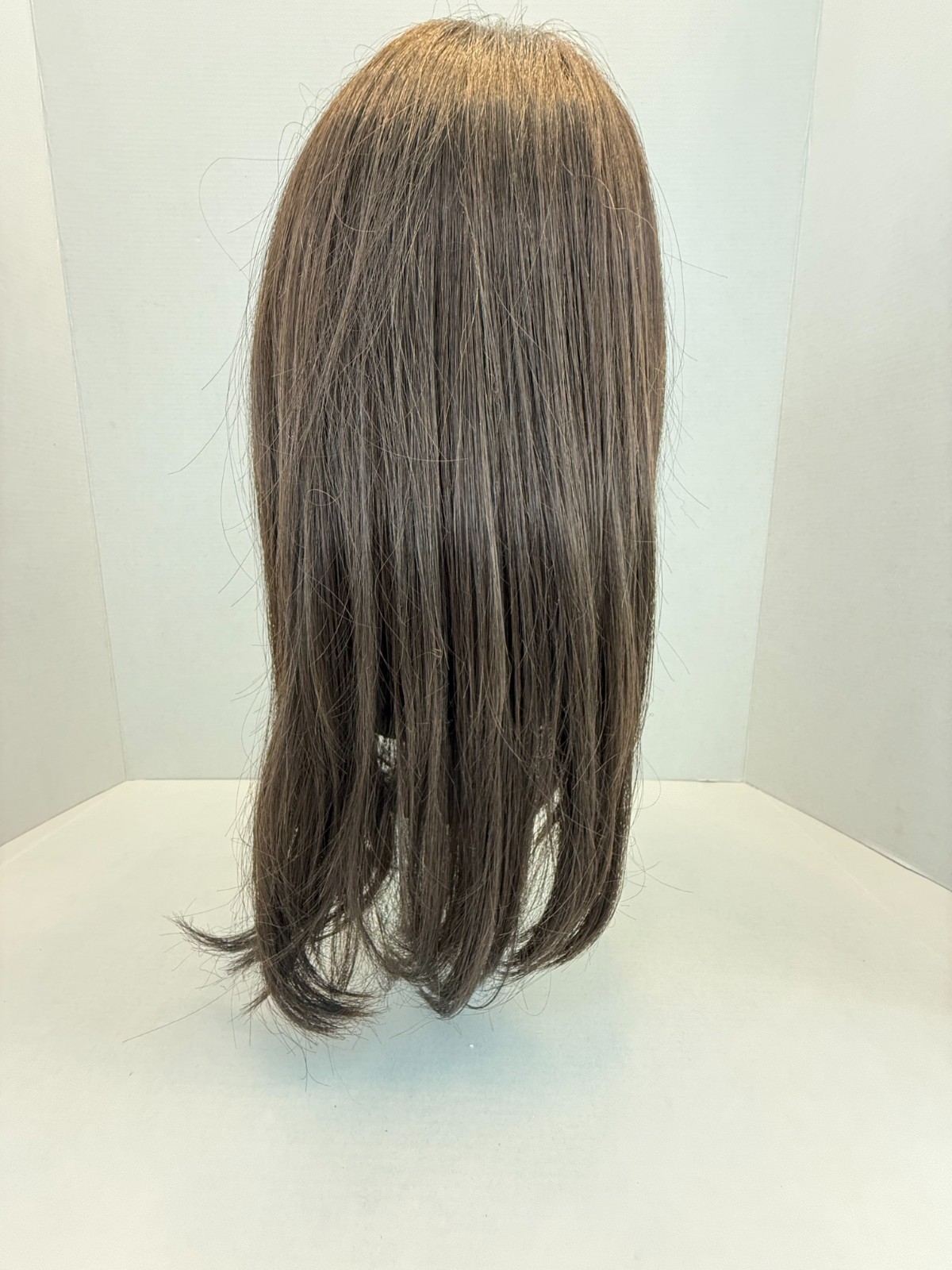 Custom Handmade Wig Brunette 15in Hair Cancer Alopecia Use