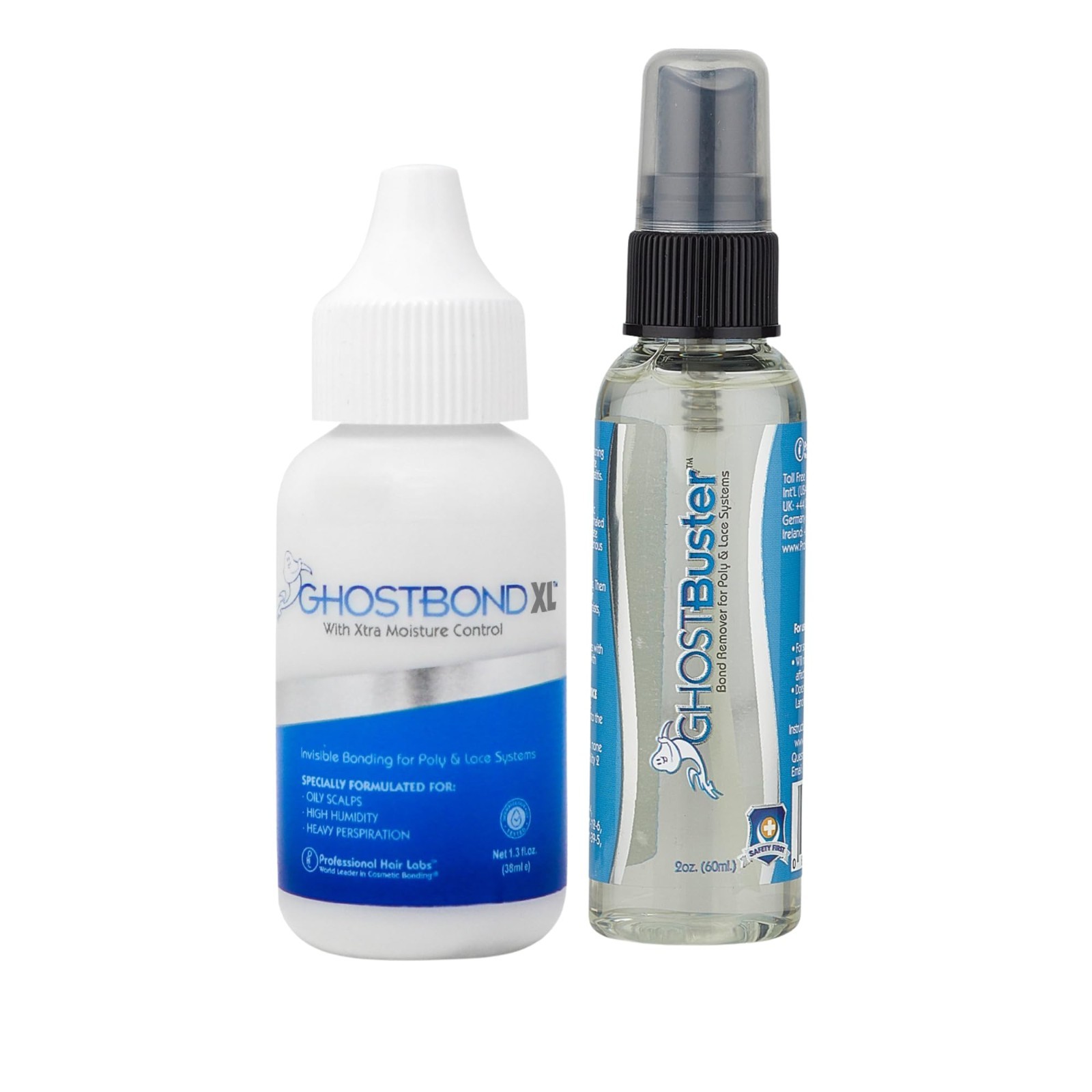 Waterproof Wig Glue & Quick-Acting Adhesive Remover for Lace Wigs, Toupees, Hair