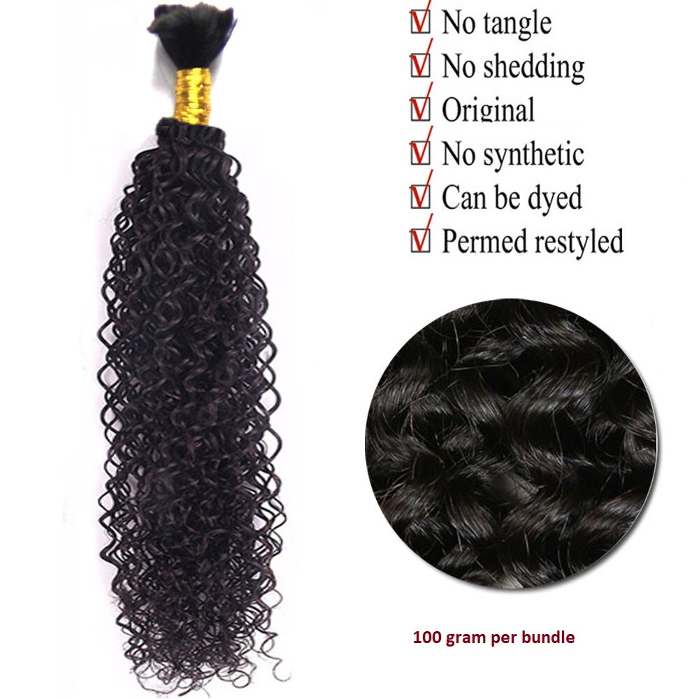 Bulk Mink Hair 22 Inch Best Quality Braids Human Hair In Body Wave 100g/PACK