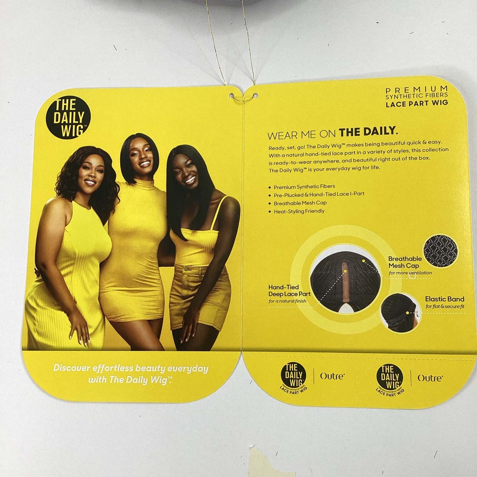 Ryan Short Straight #1B Off Black Premium Synthetic Lace Part Wig