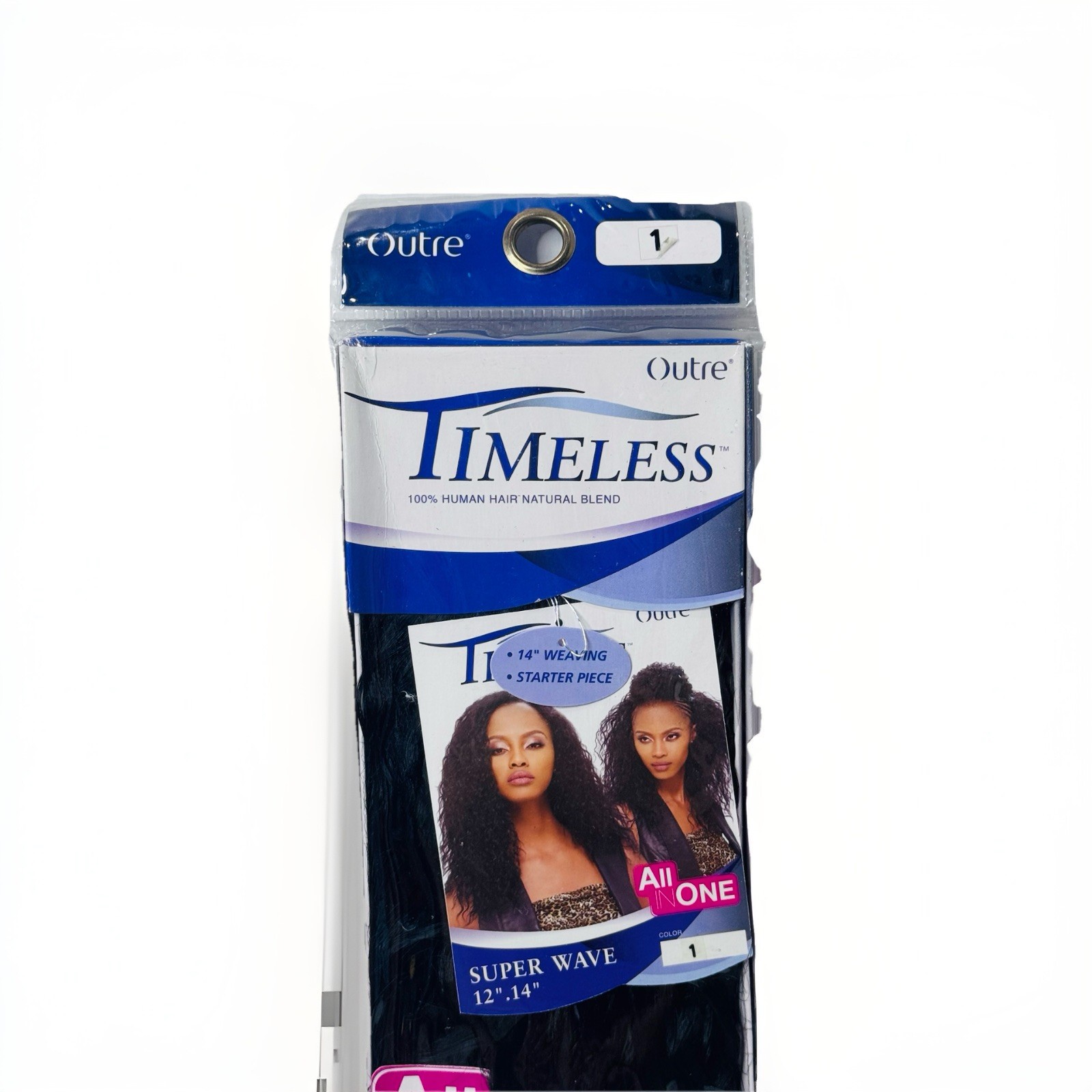 Outre Timeless 100% Human Hair Natural Blend Super Wave #1