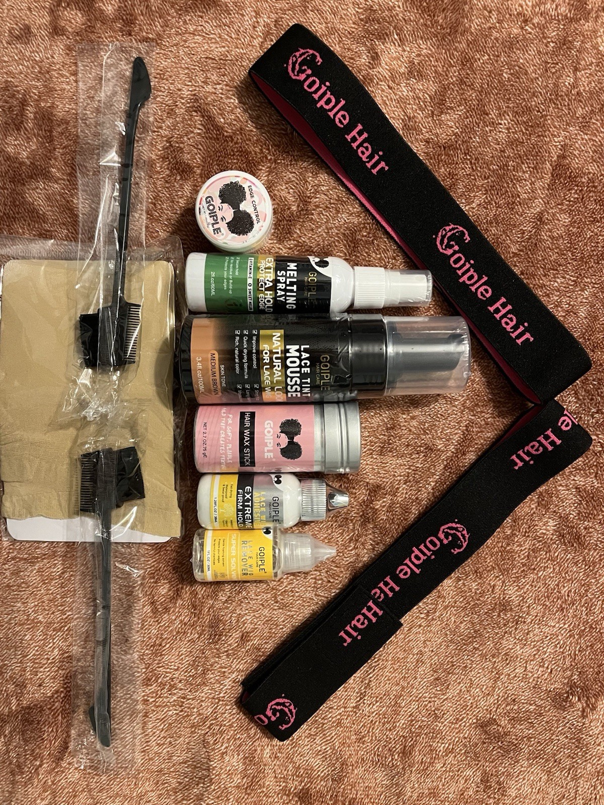 Goiple Hair Edging And Lace Wig Care Kit